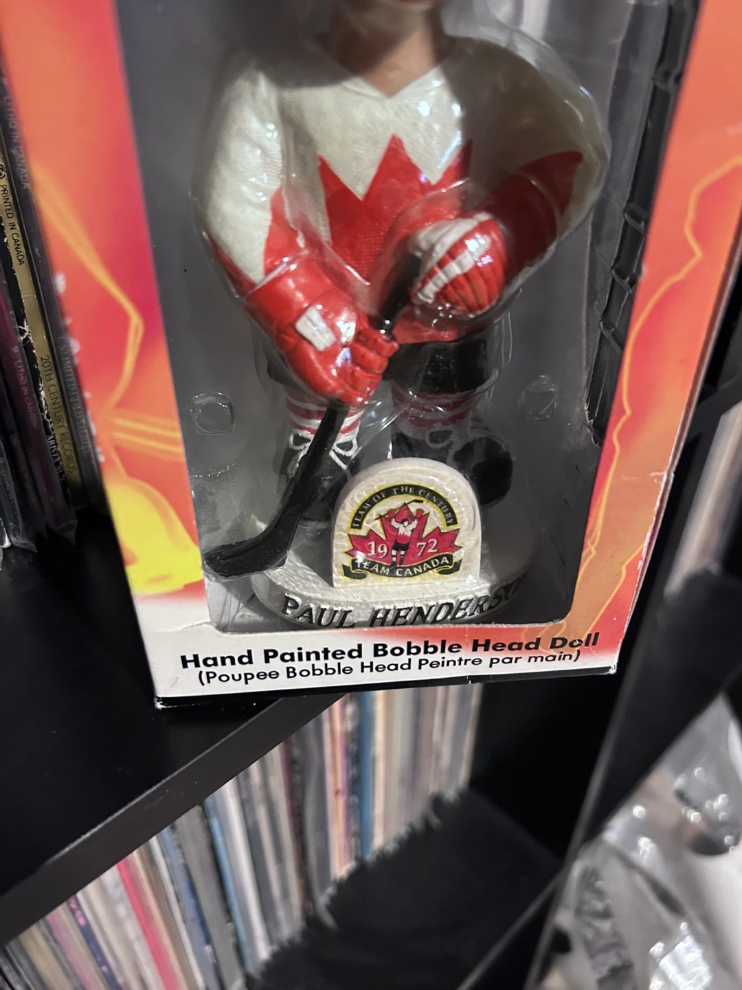 Paul Henderson 1972 Team Canada Bobble Head Doll - photo 3