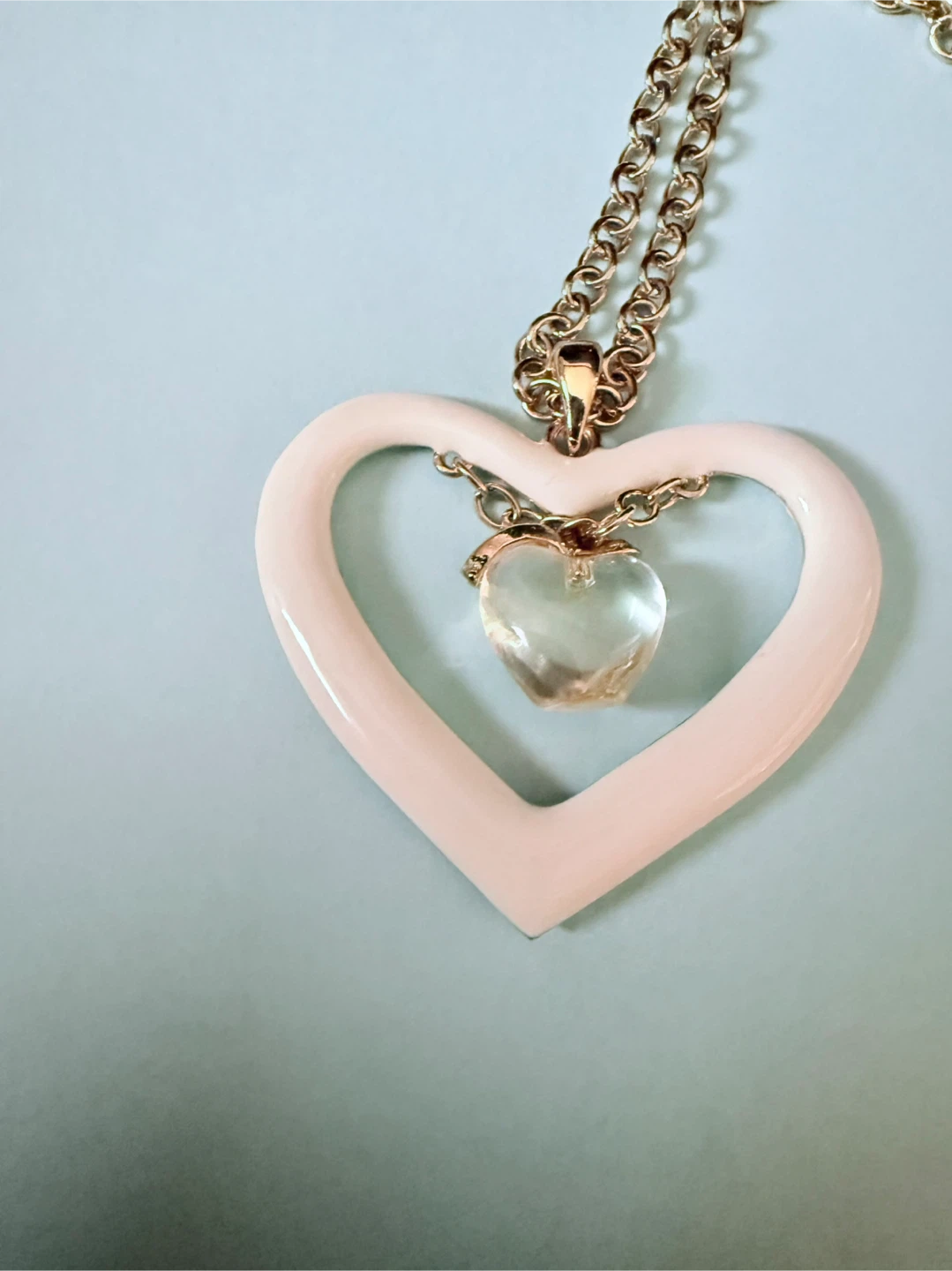 Large Apple Bottoms by Nelly Heart Necklace - photo 5