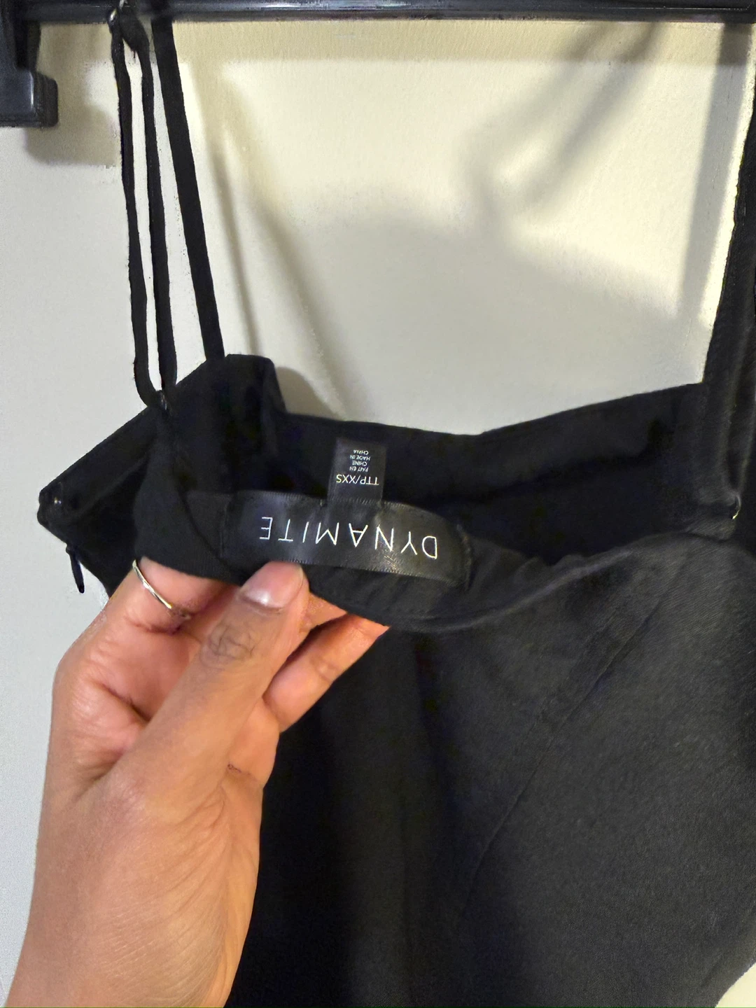 Dynamite Black Midi Dress - photo 4