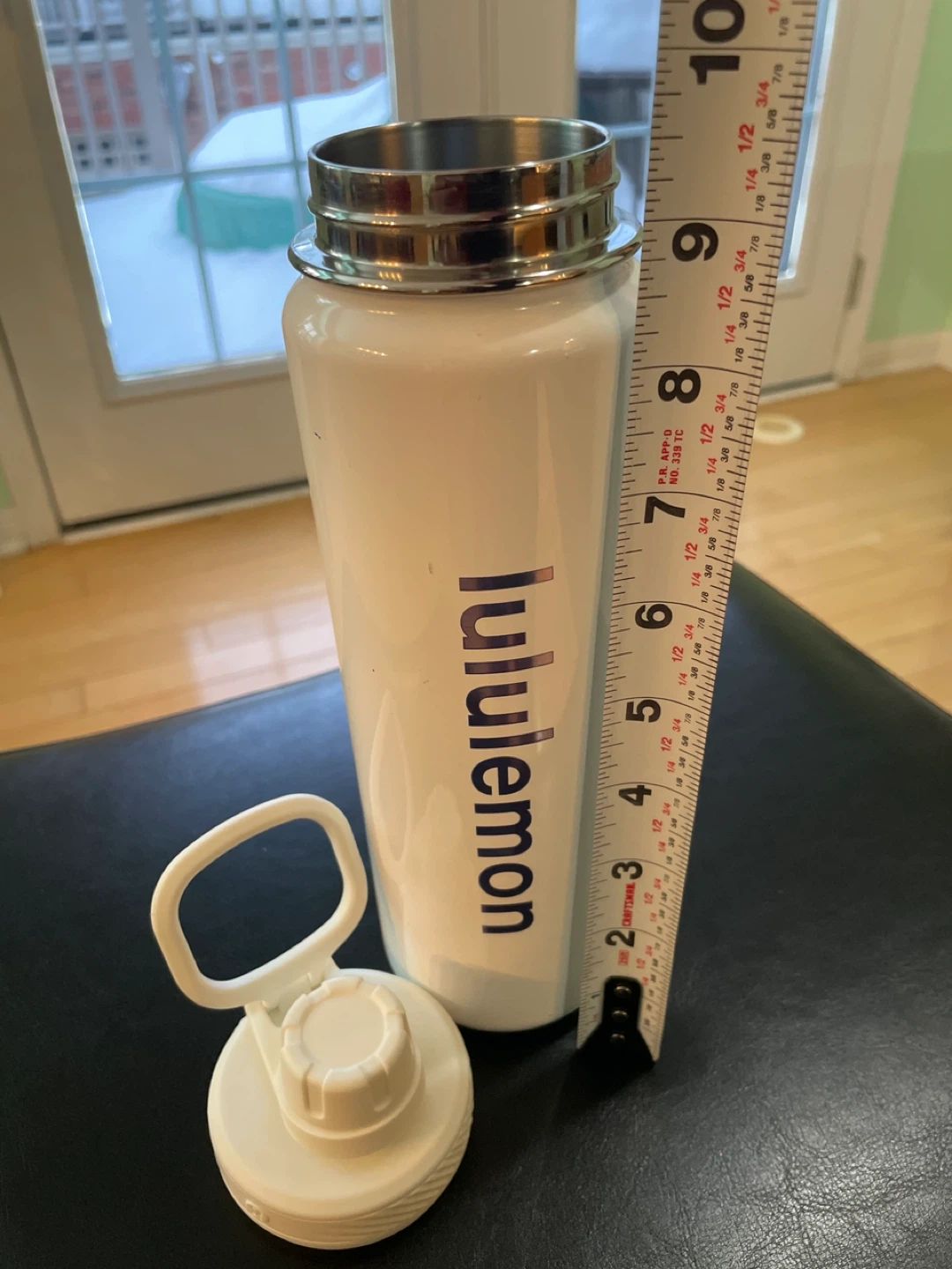 Lululemon White Back to Life Water Bottle (24oz) - photo 3