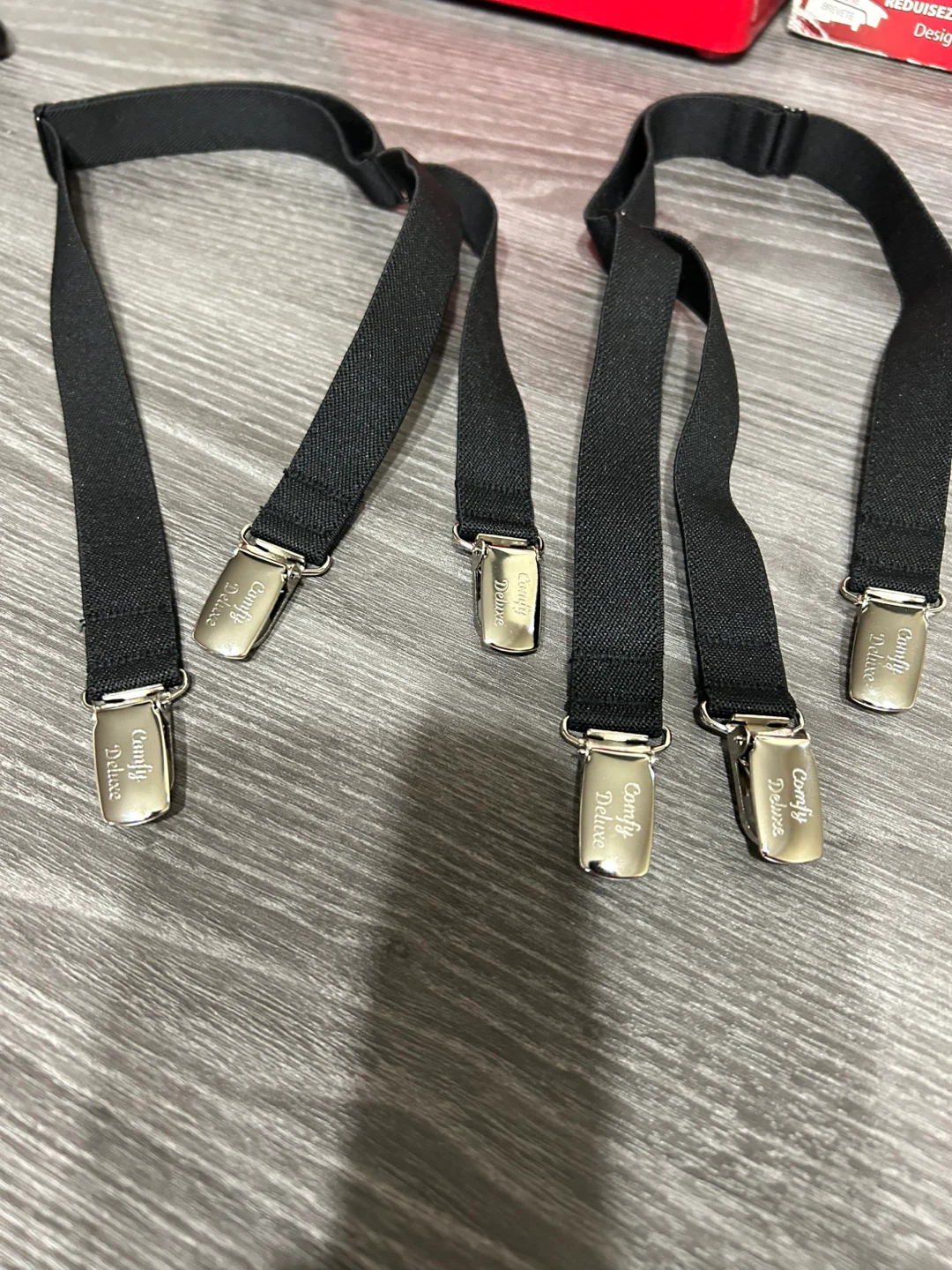 New comfy Clothiers Black Y-Style Shirt Garters - photo 5