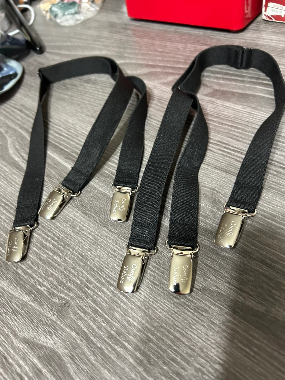 New comfy Clothiers Black Y-Style Shirt Garters - photo 3