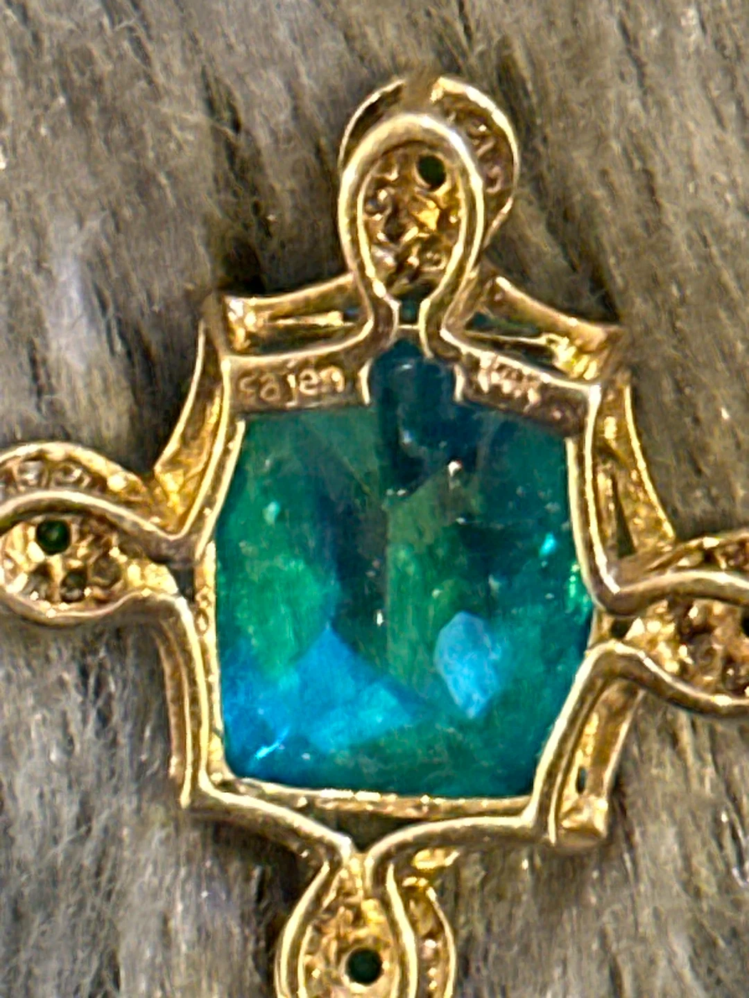 14k gold pendant only - photo 4