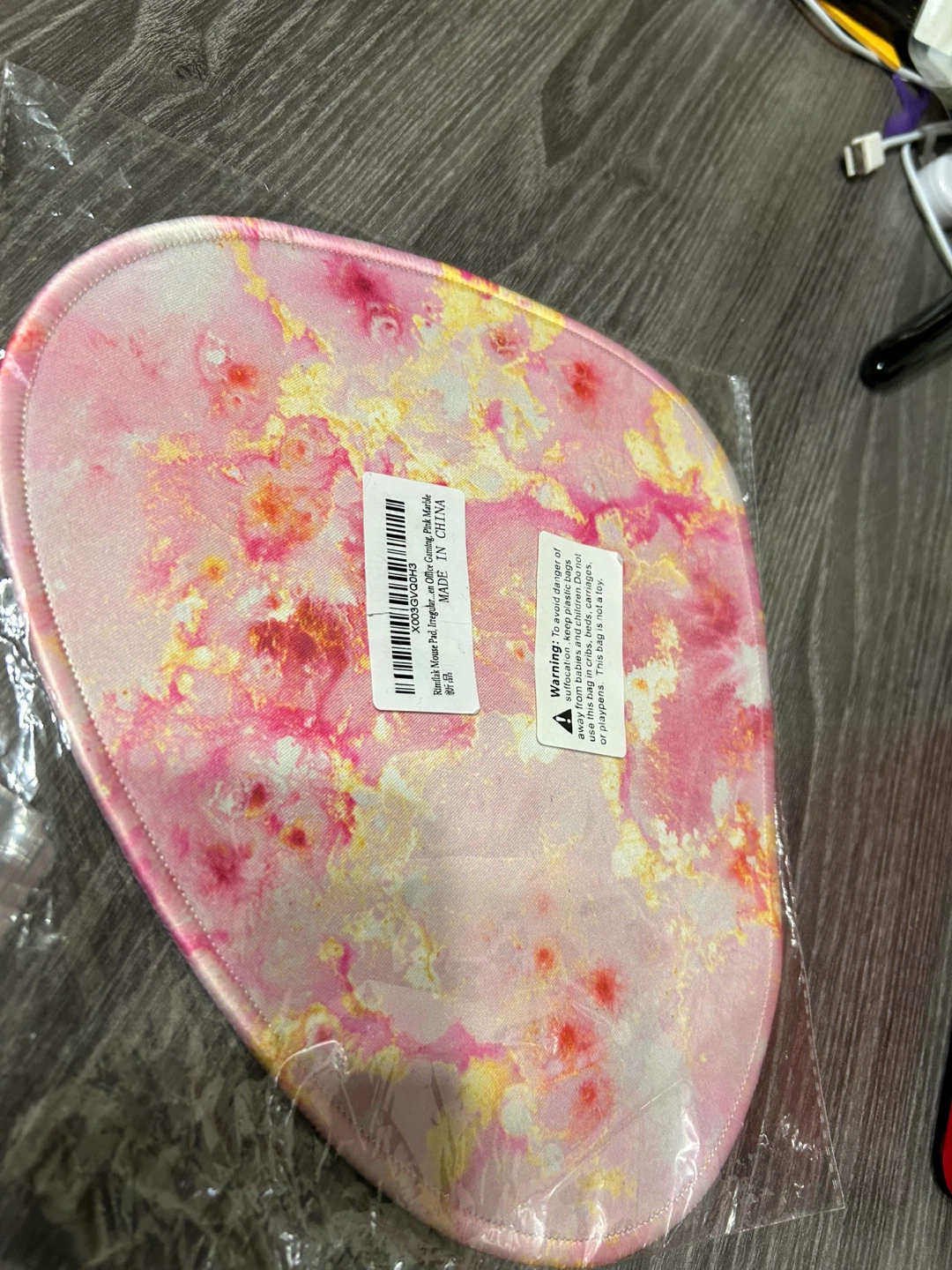 New -Pink Marble Mouse Pad! - photo 3