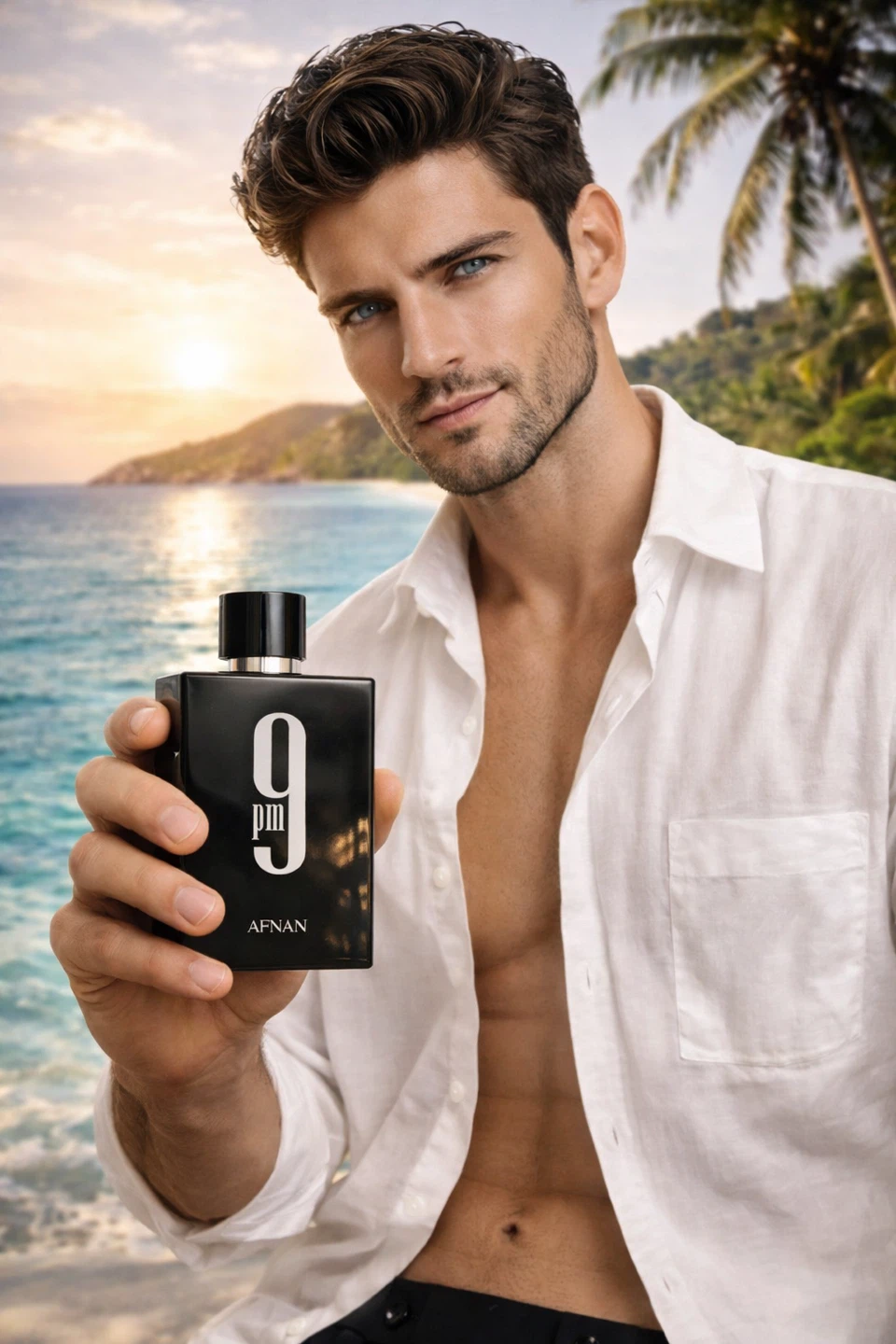 Afnan 9 PM Eau de Parfum Vaporisateur for Men, 100ml - photo 3