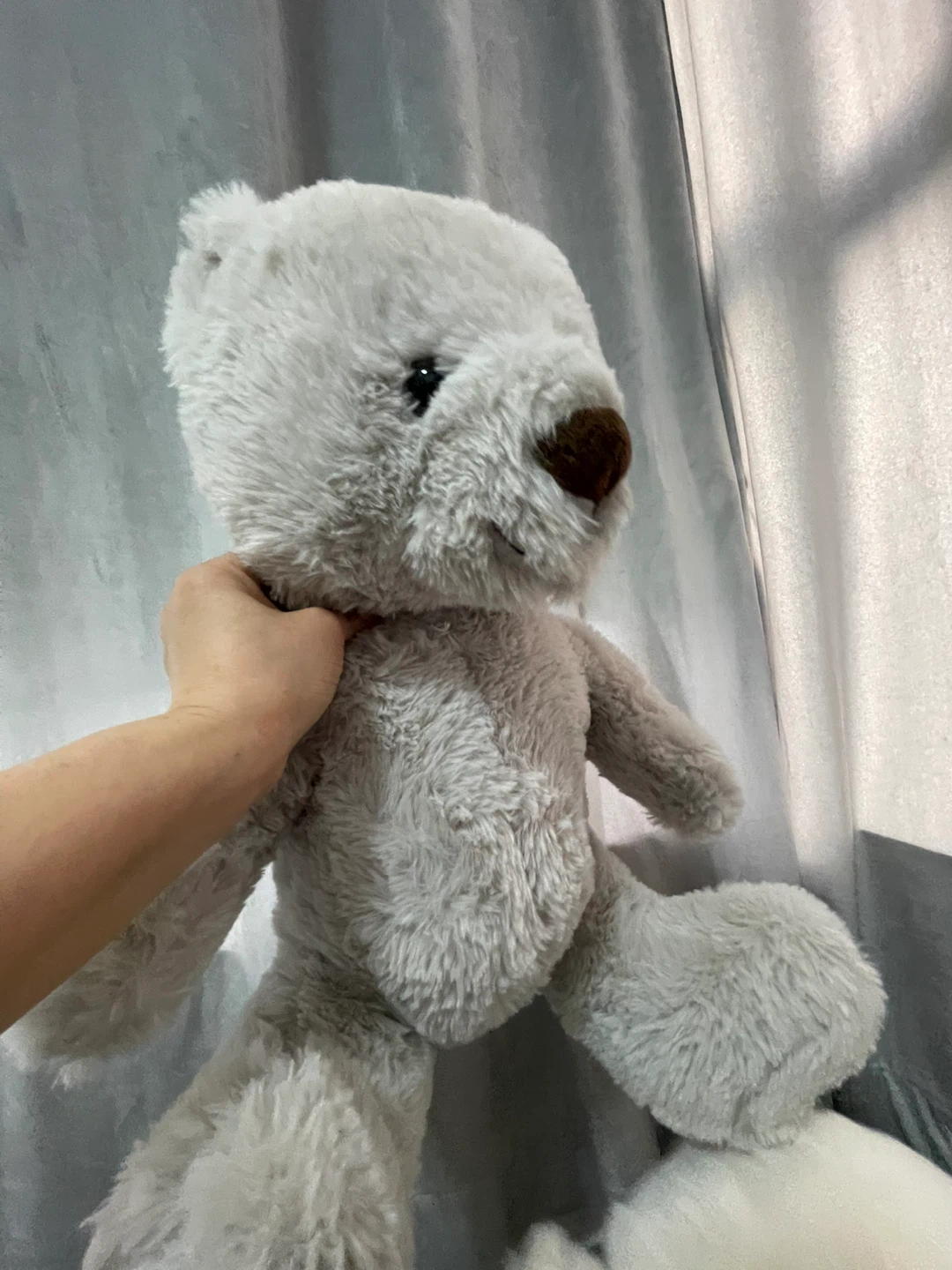 White Plush Teddy Bear - photo 2