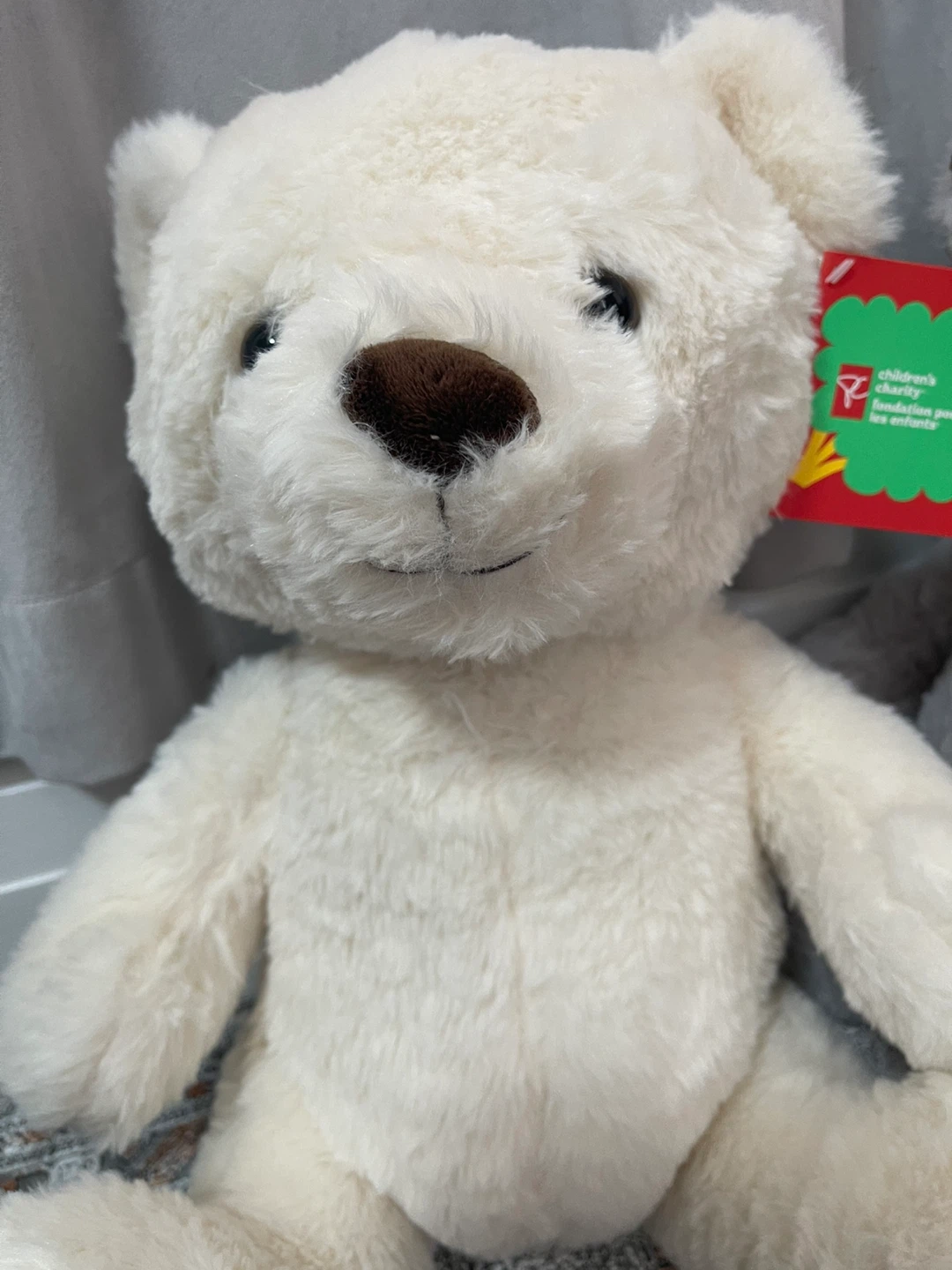 White Plush Teddy Bear