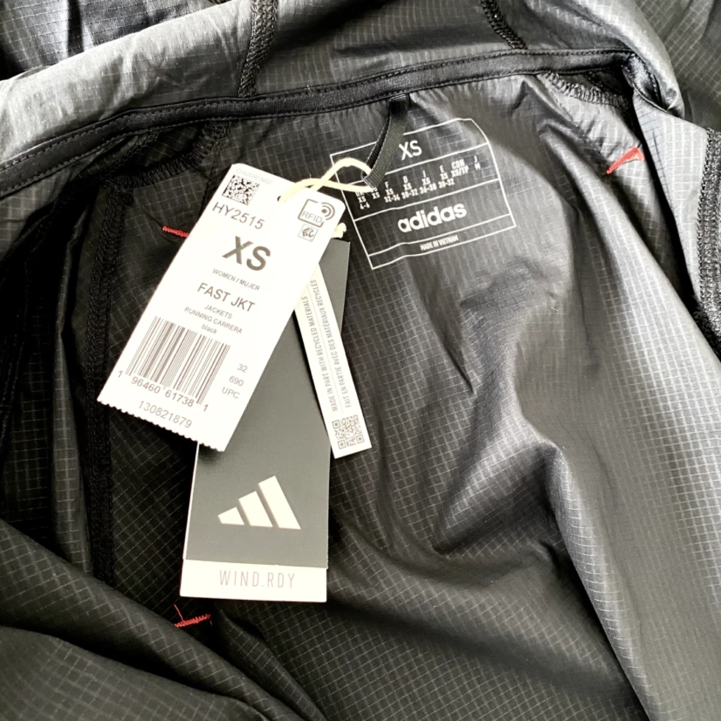 *BRAND NEW* ADIDAS Women’s Fast Running Jacket (XS) - photo 4