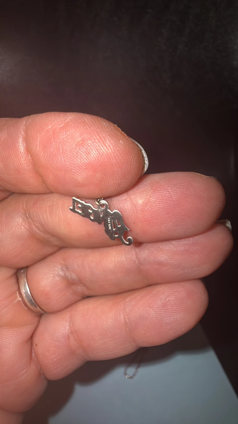 925 Silver "Angel" Name Necklace - photo 5