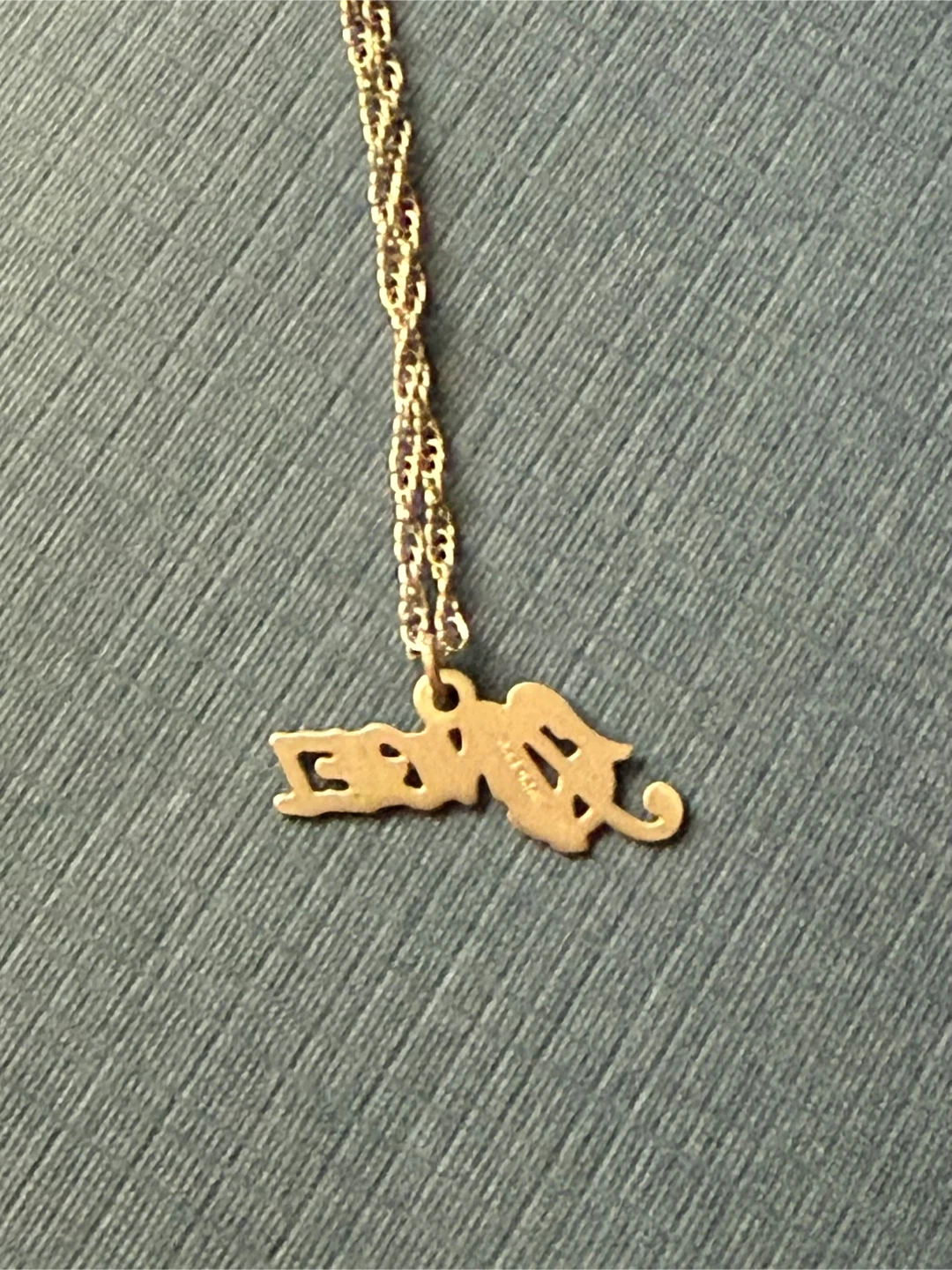 925 Silver "Angel" Name Necklace - photo 4