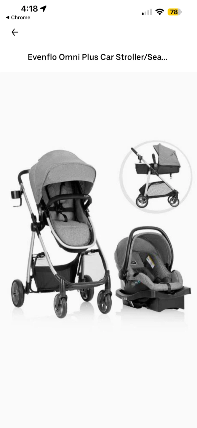 Evenflo Omni Plus Stroller