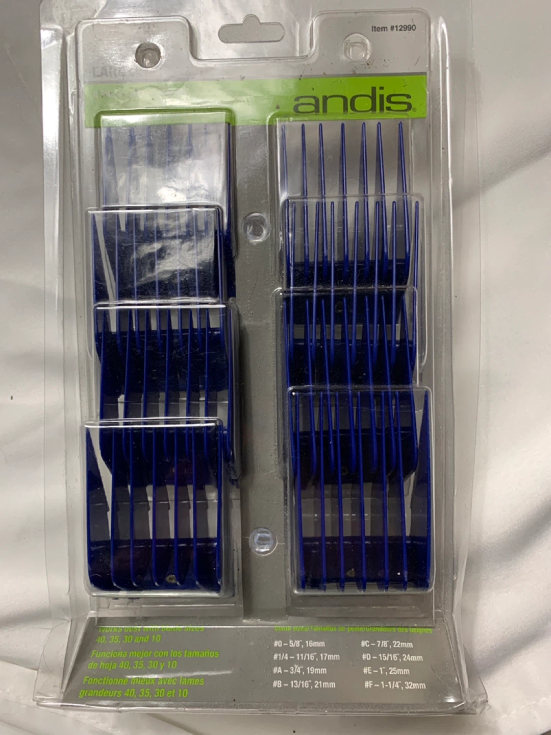 Andis Attachment Comb Set