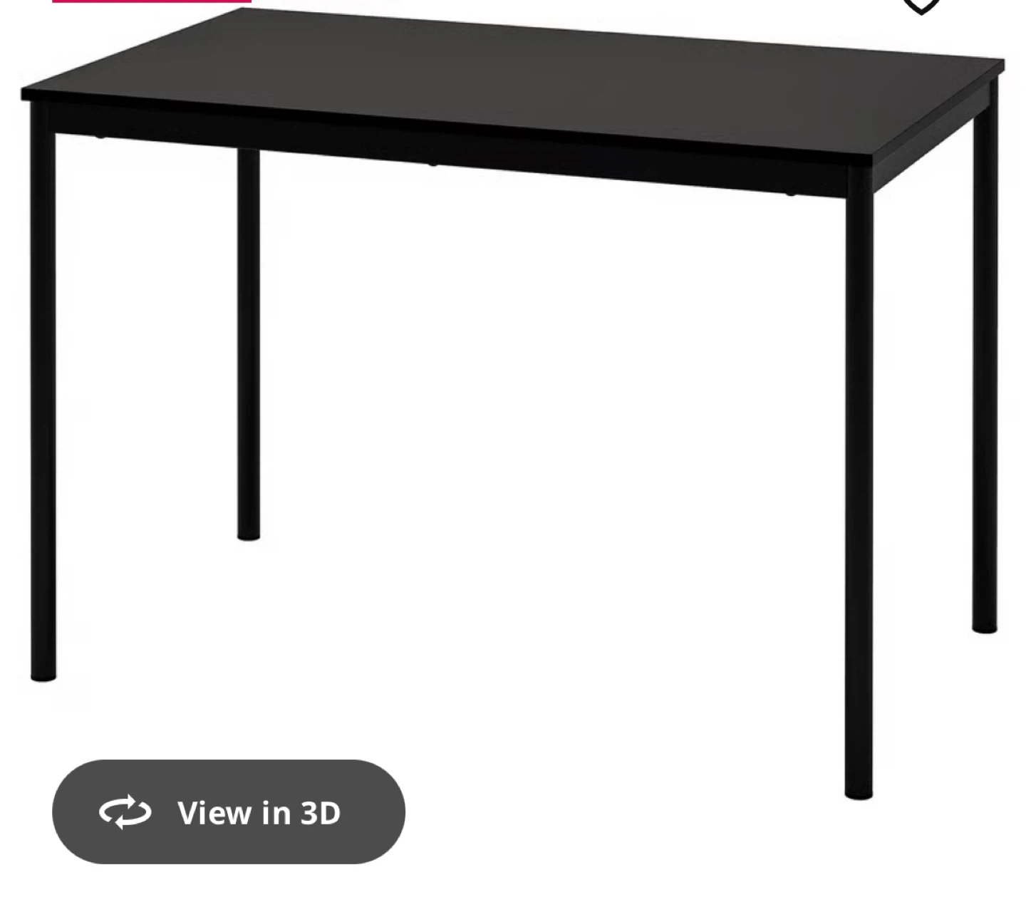 Black Dining Table