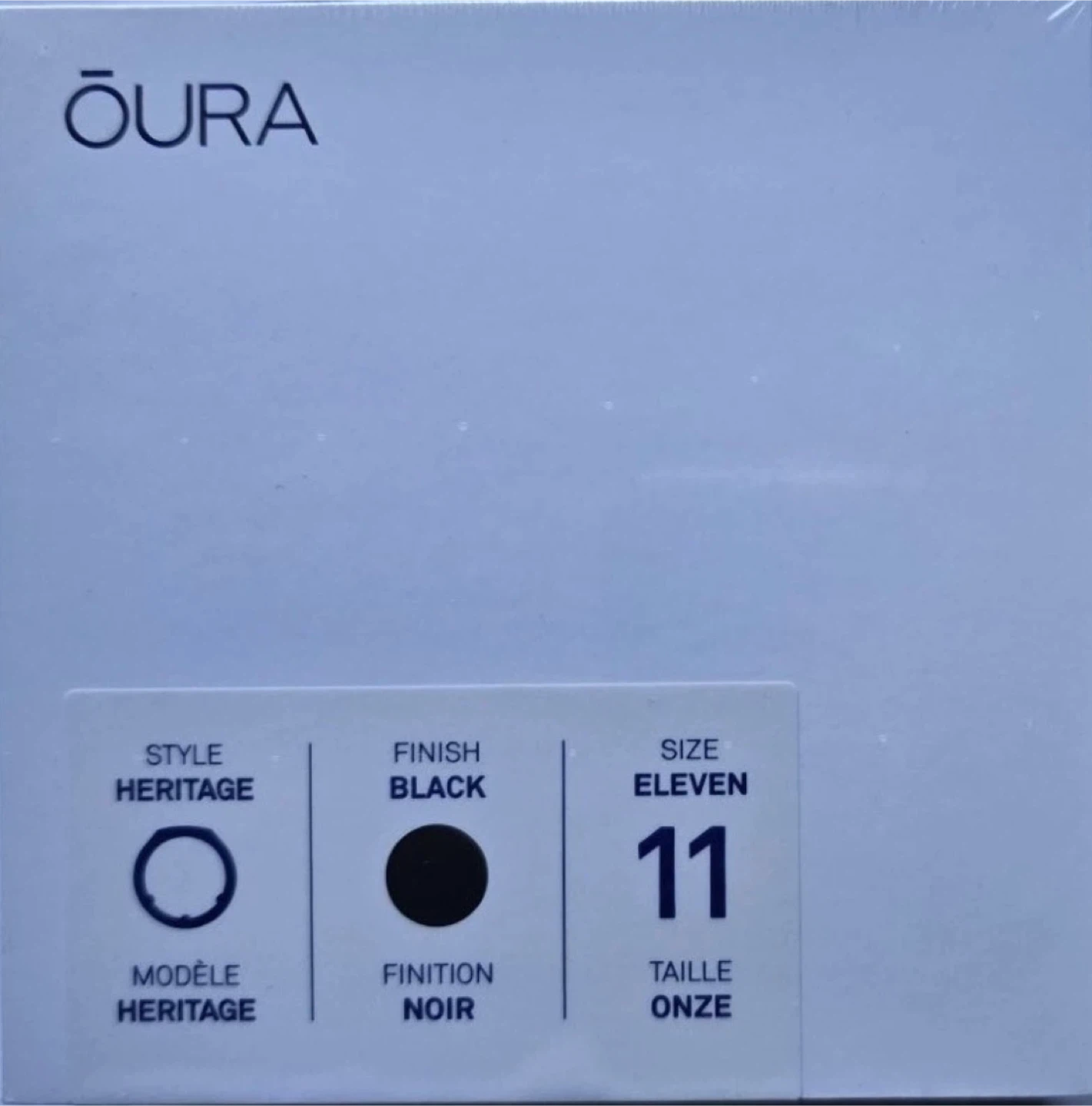 New Oura Ring Heritage Black Size 11 - photo 2