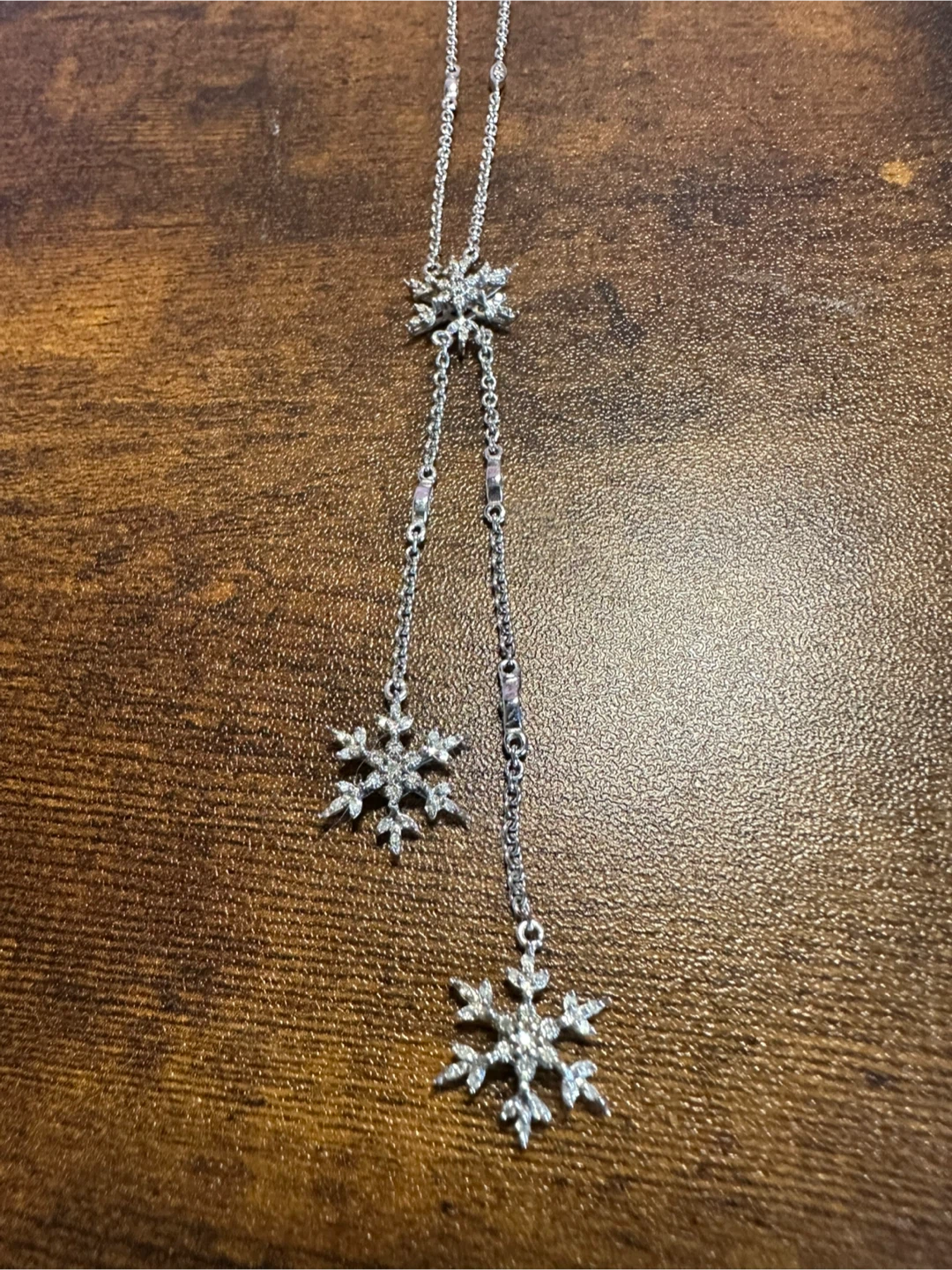 Silver Diamond Necklace - photo 5