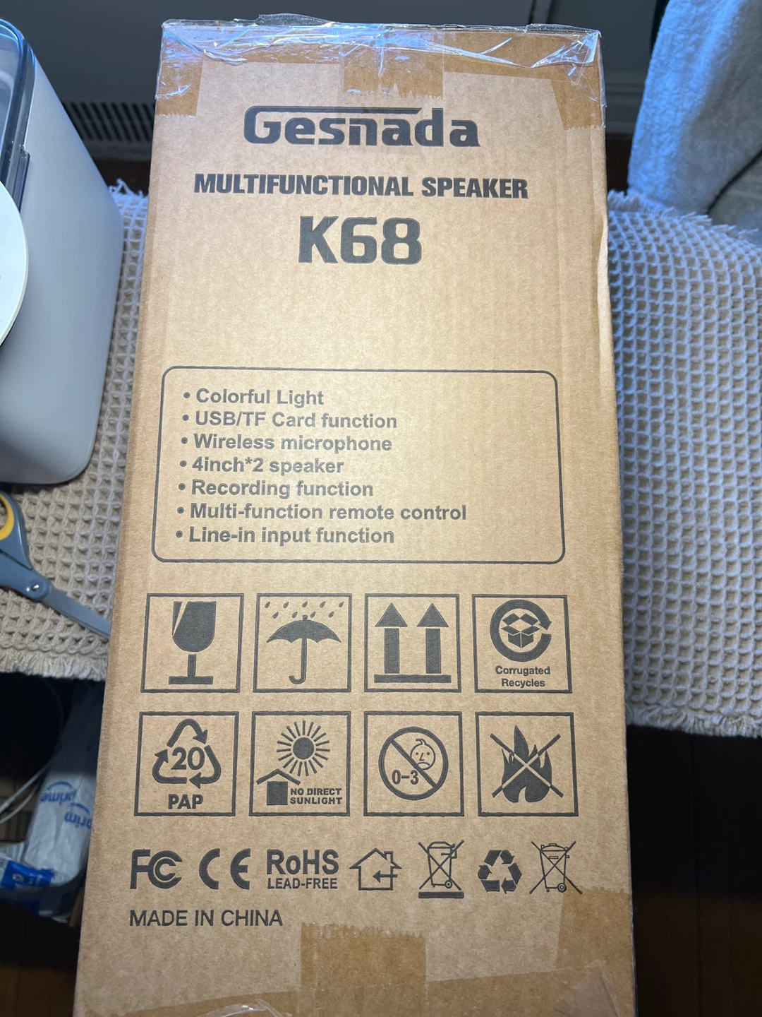 Gesnada K68 Multifunctional Speaker - photo 4