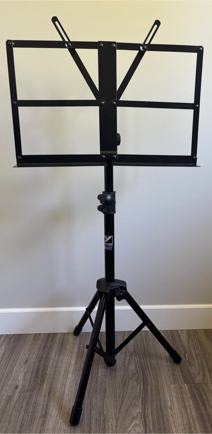 Yorkville BS321 Music Stand Black