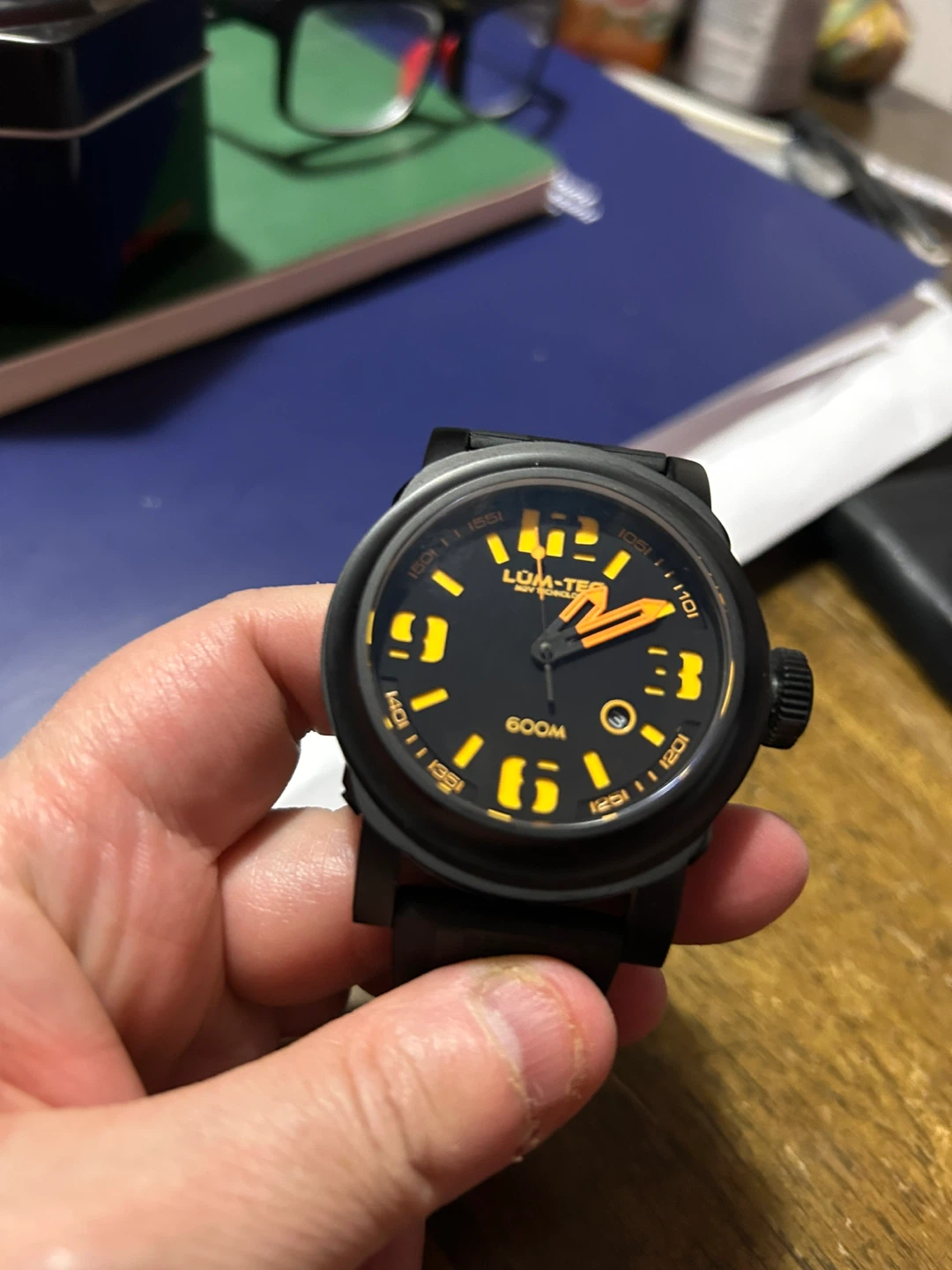 LÜM‑TEC Abyss 600M Automatic Diver Watch- Near Mint - photo 5