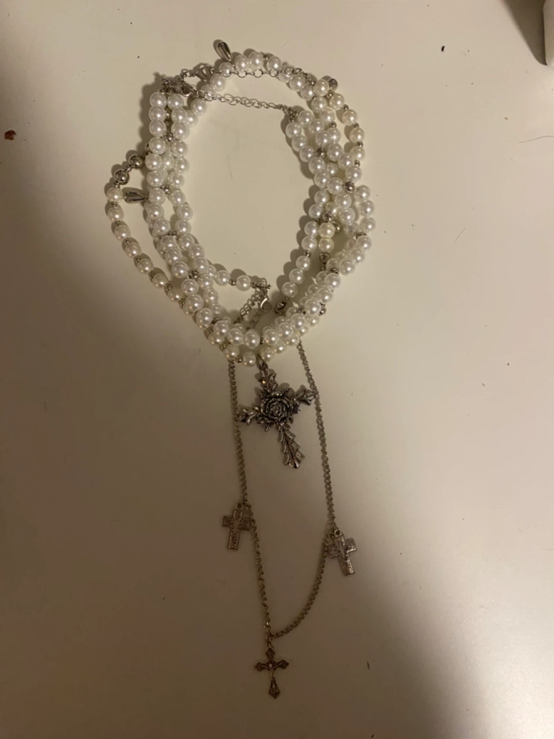 Pearl Necklace Stack