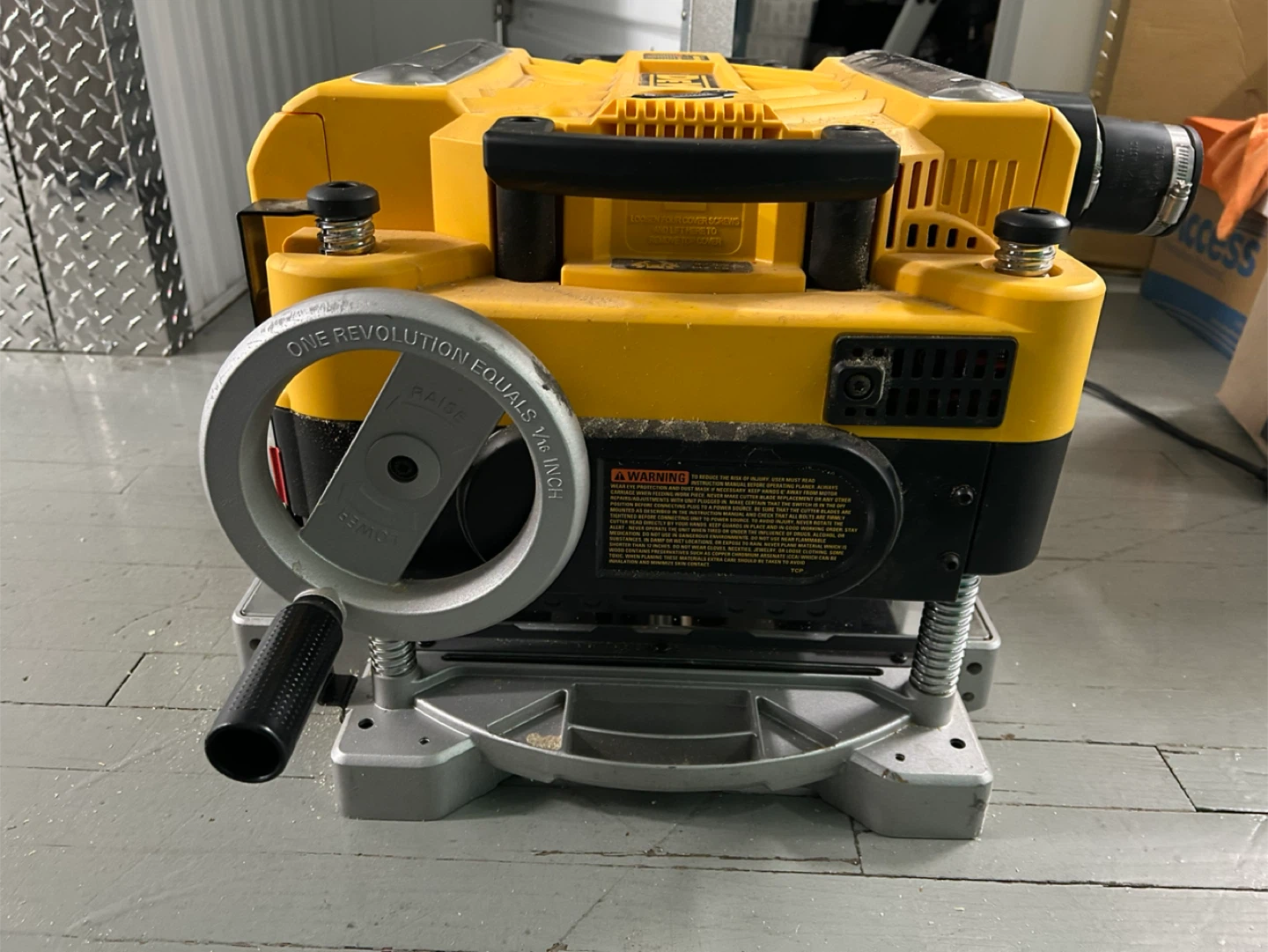 DEWALT DW735X Planer - photo 2
