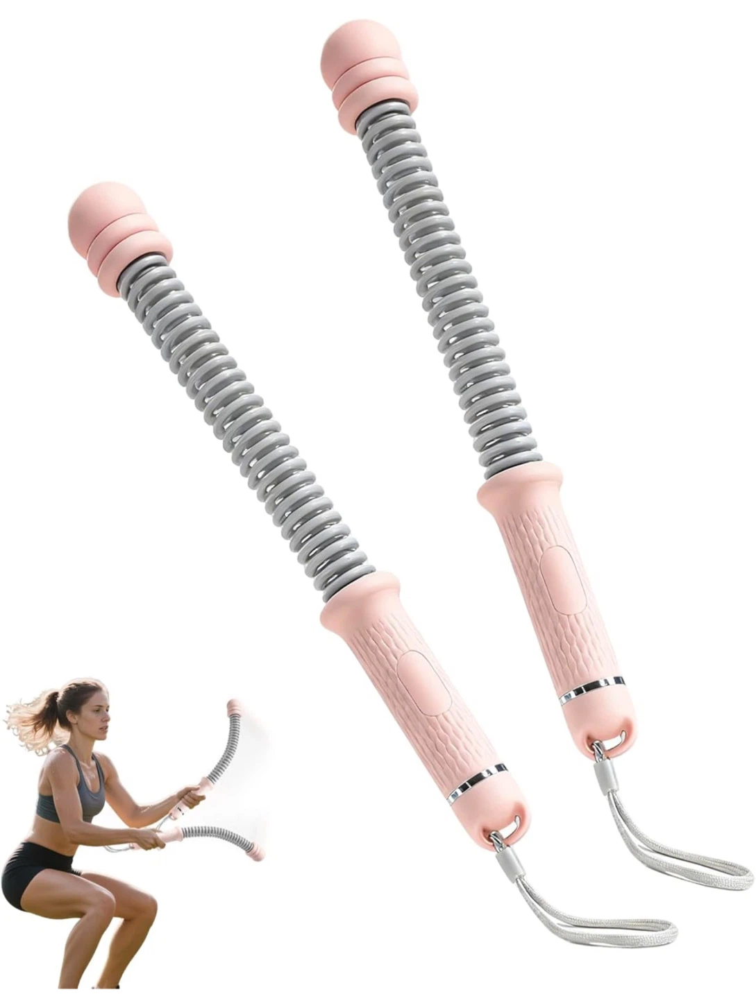 Fitness Resistance Training Bar - Pink
