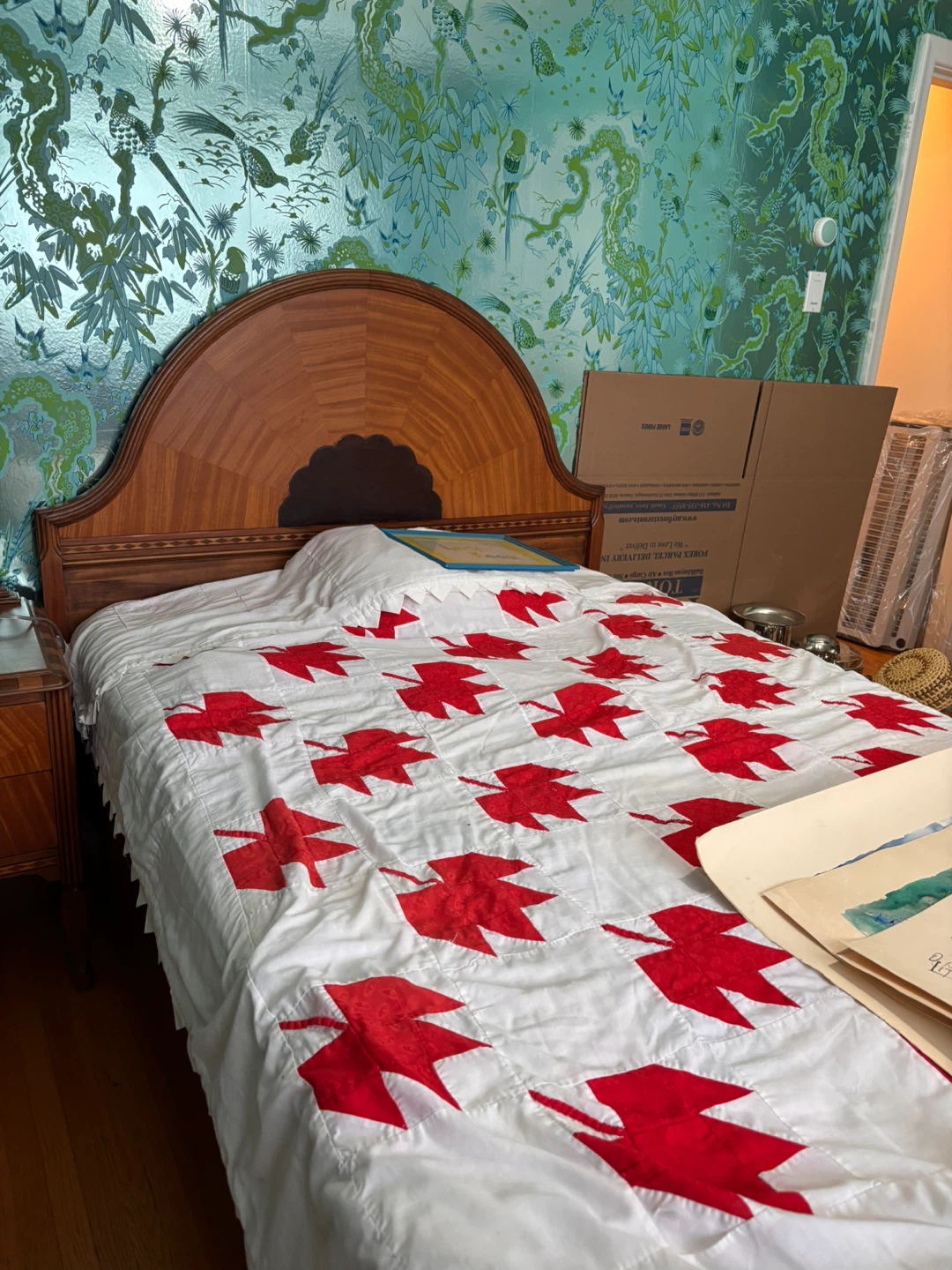 Vintage Wooden bedroom set - photo 3