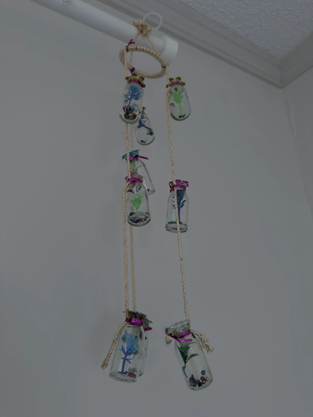 Hanging Glass Bottle Charm - photo 2