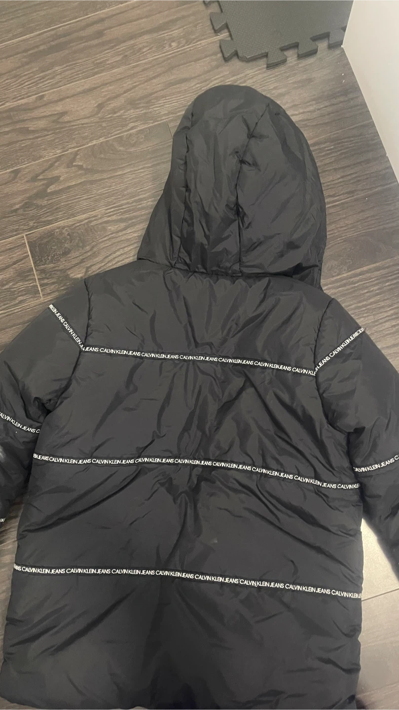 Calvin Klein Jeans Puffer Jacket Black L/G (14/16) - photo 4