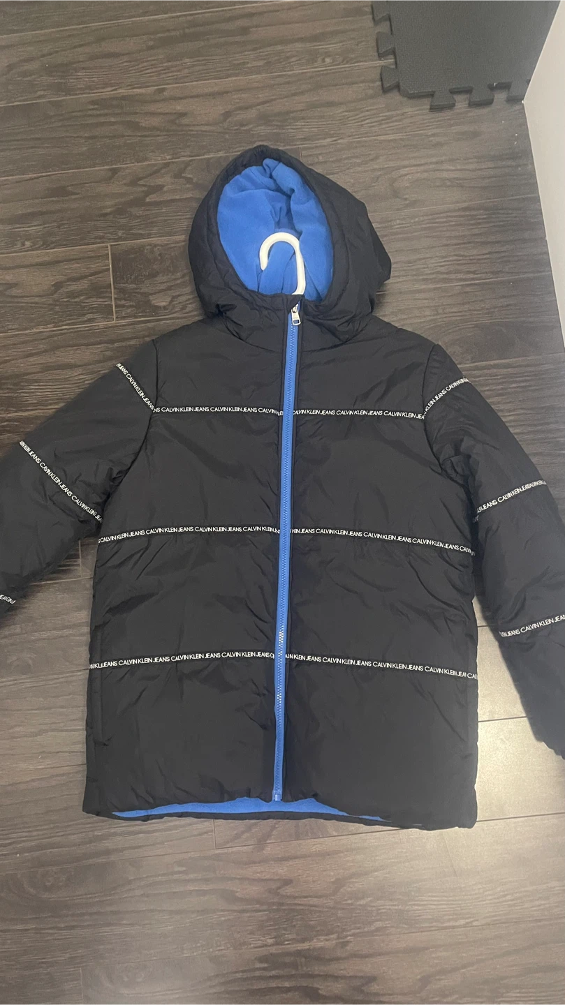 Calvin Klein Jeans Puffer Jacket Black L/G (14/16)