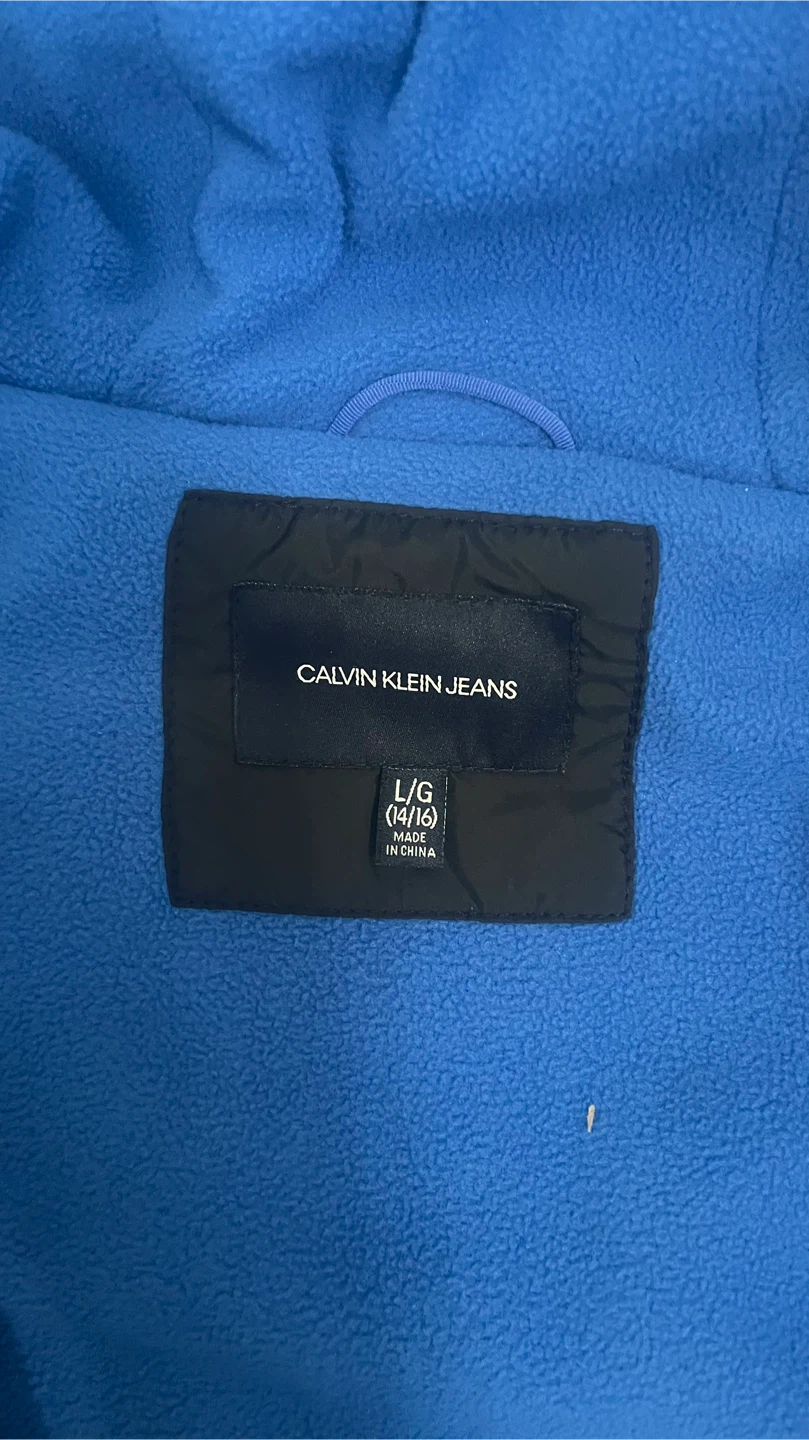 Calvin Klein Jeans Puffer Jacket Black L/G (14/16) - photo 3