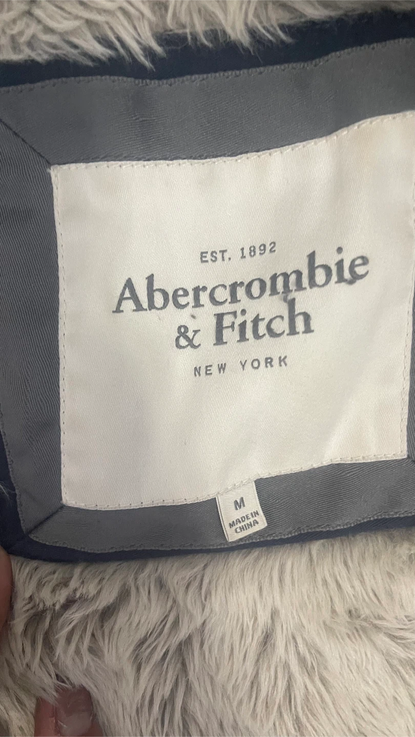 Abercrombie & Fitch Navy Bomber Jacket - photo 2