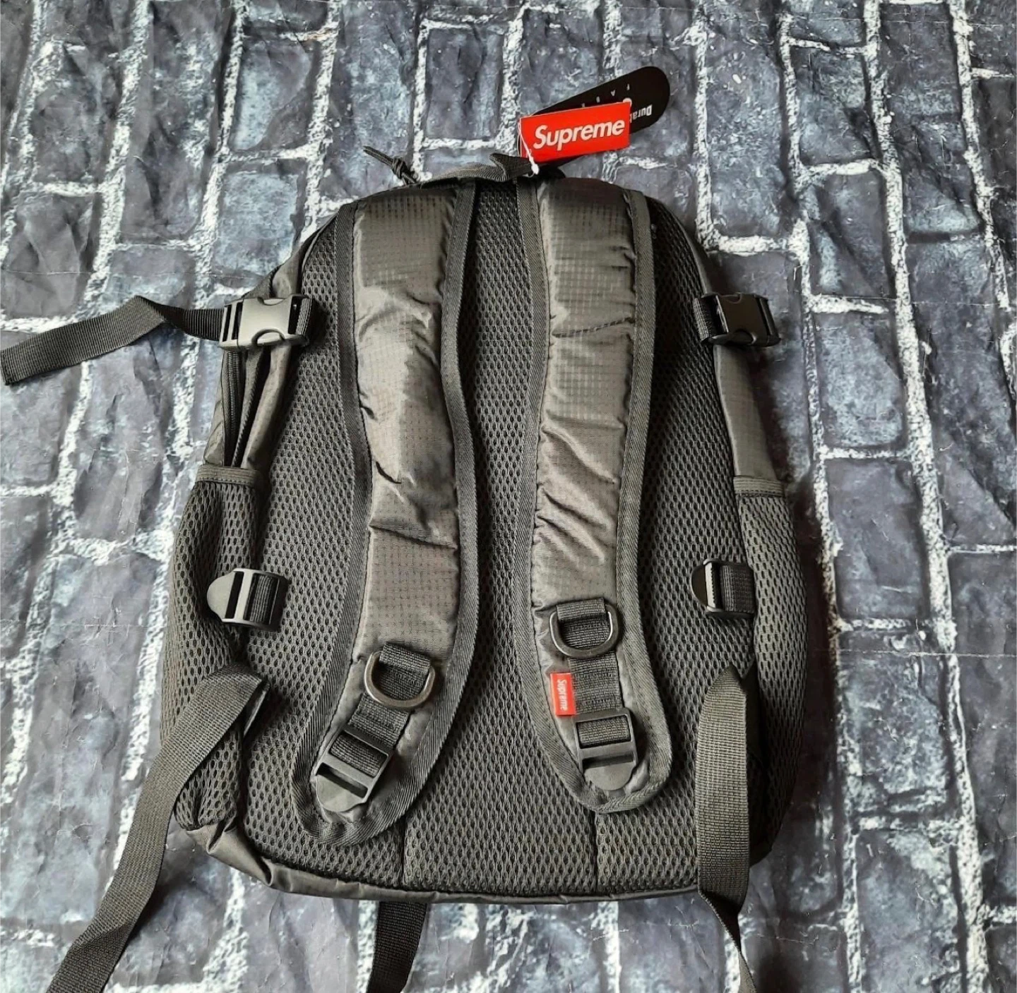 Supreme x Cordura Black Backpack FW18 - photo 2