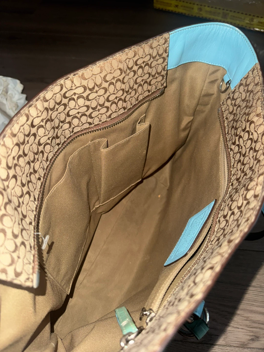 Coach Vintage Monogram Tote Bag - photo 4