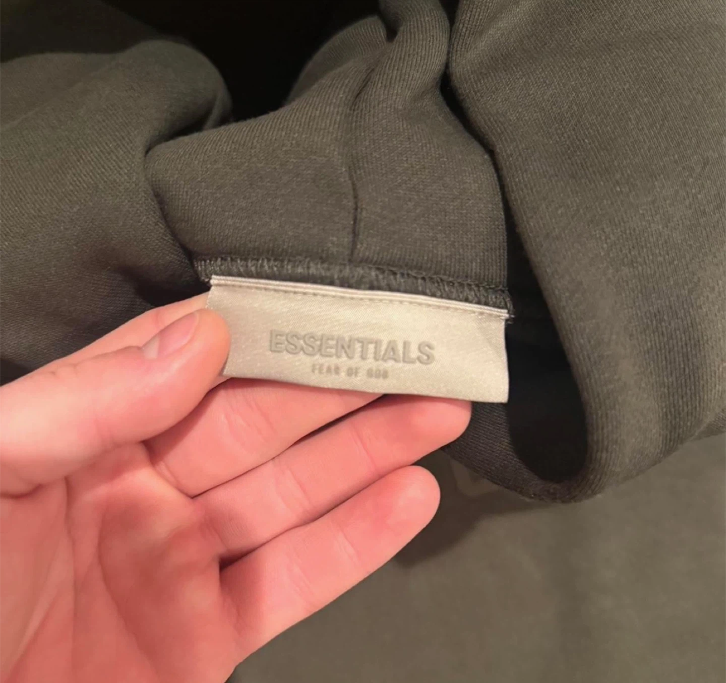 FEAR OF GOD Essentials Hoodie ‘OFF BLACK’ All Sizes - photo 4