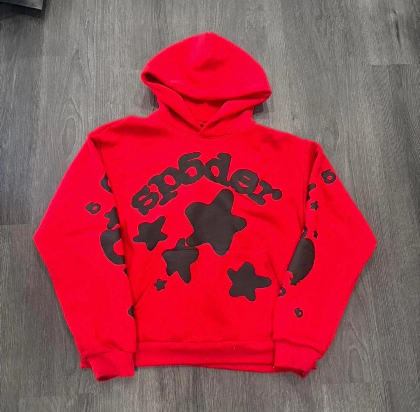 Sp5der Beluga Hoodie ‘Red’ All Sizes