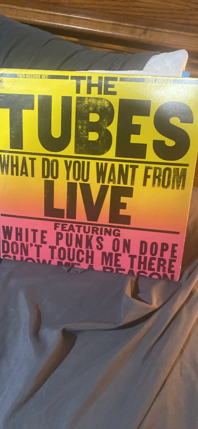 The Tubes What Do You Want From Live 2-Record Set Vinyl