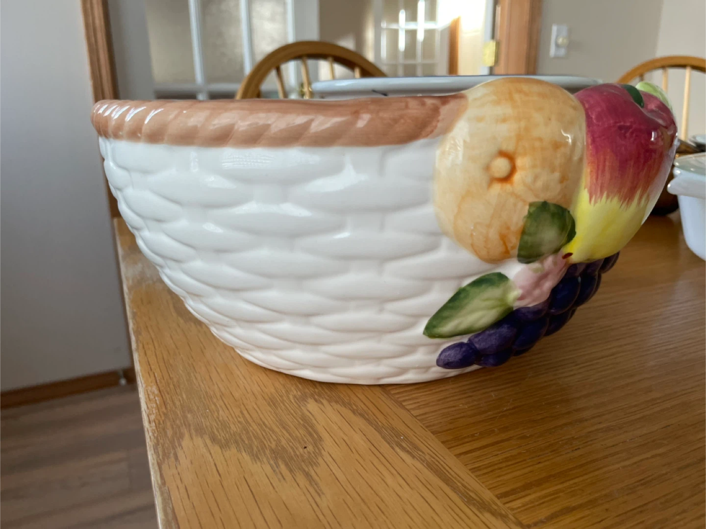 Fruit Basket Ceramic Bowl - photo 3