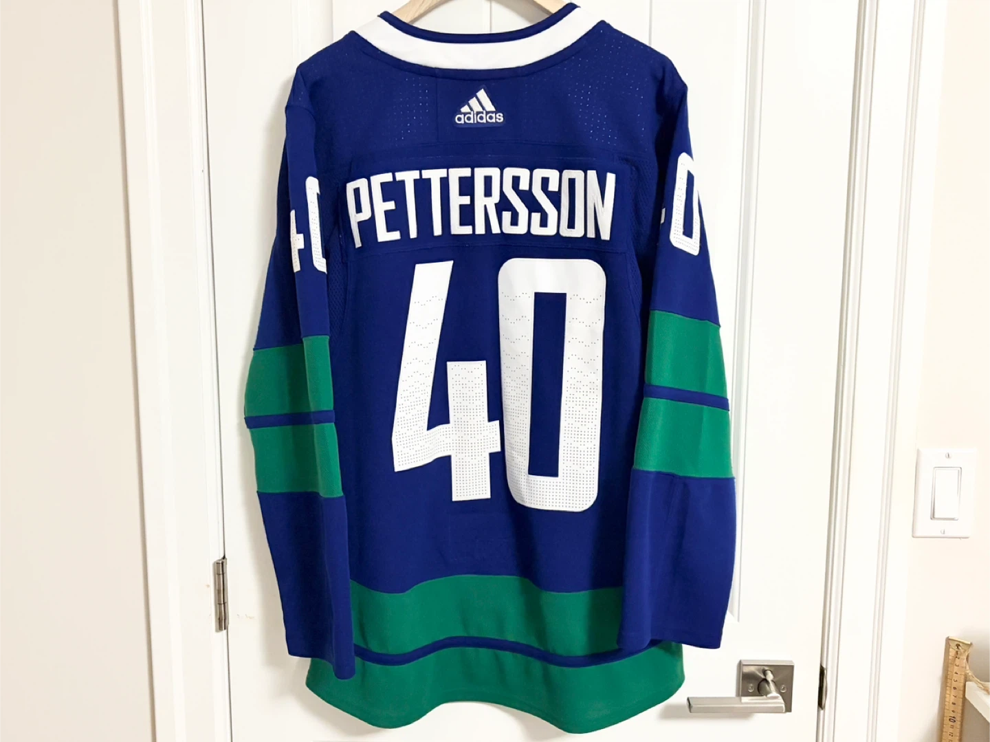 Authentic Adidas Vancouver Canucks Pettersson Stick Jersey 46