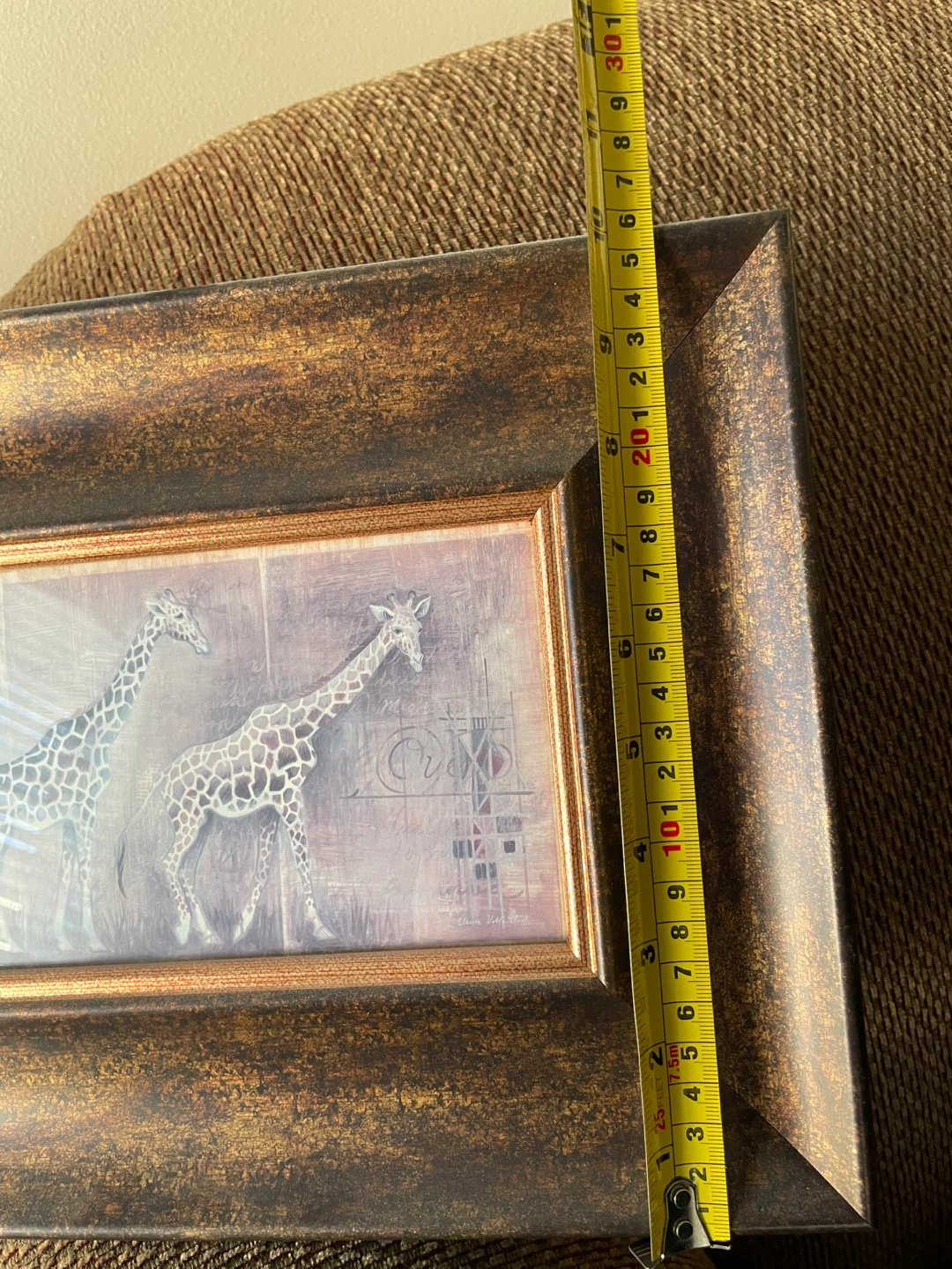 3 Elaine Vollherbst Giraffe Artwork Framed Prints - photo 5
