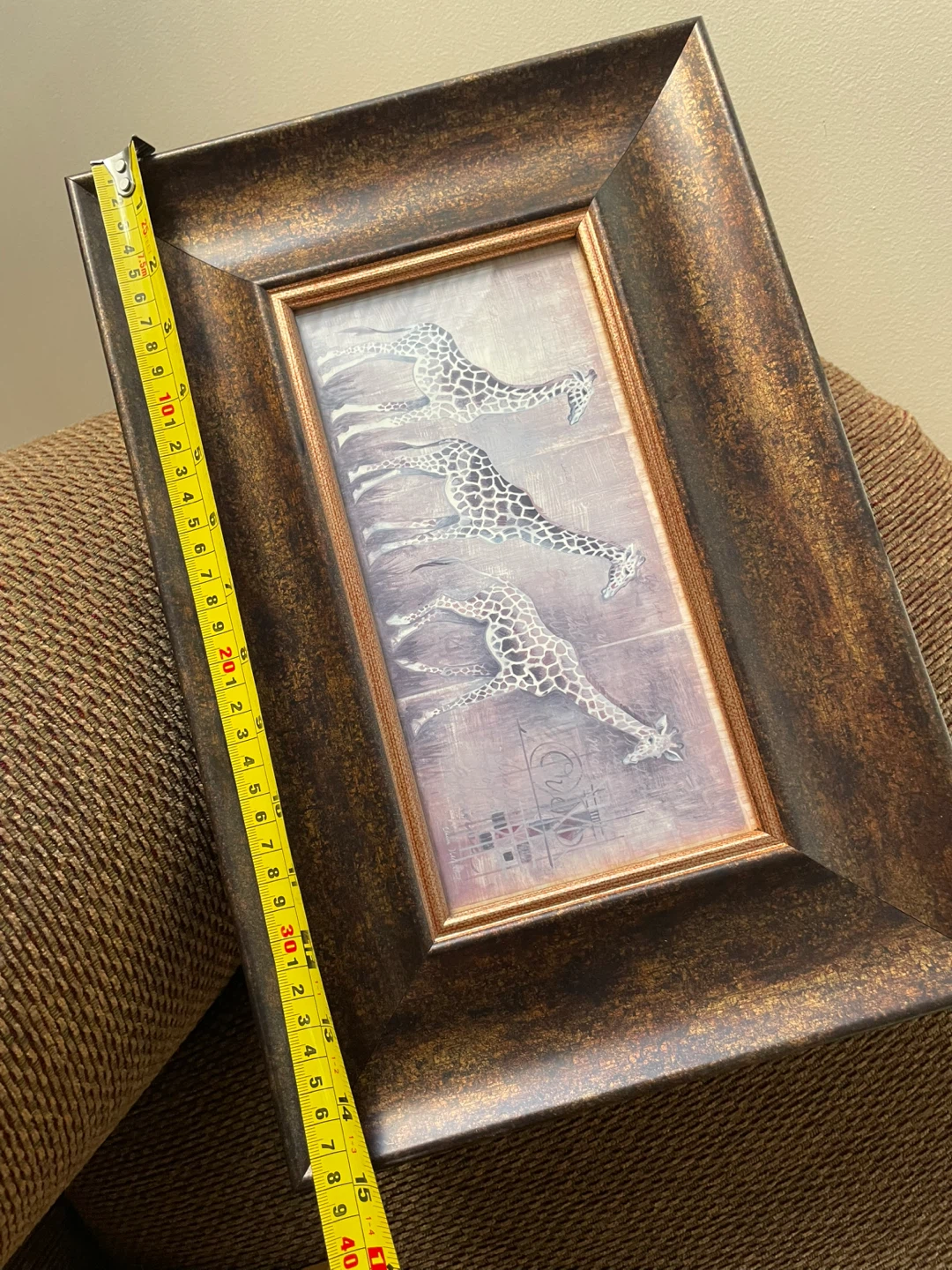 3 Elaine Vollherbst Giraffe Artwork Framed Prints - photo 4