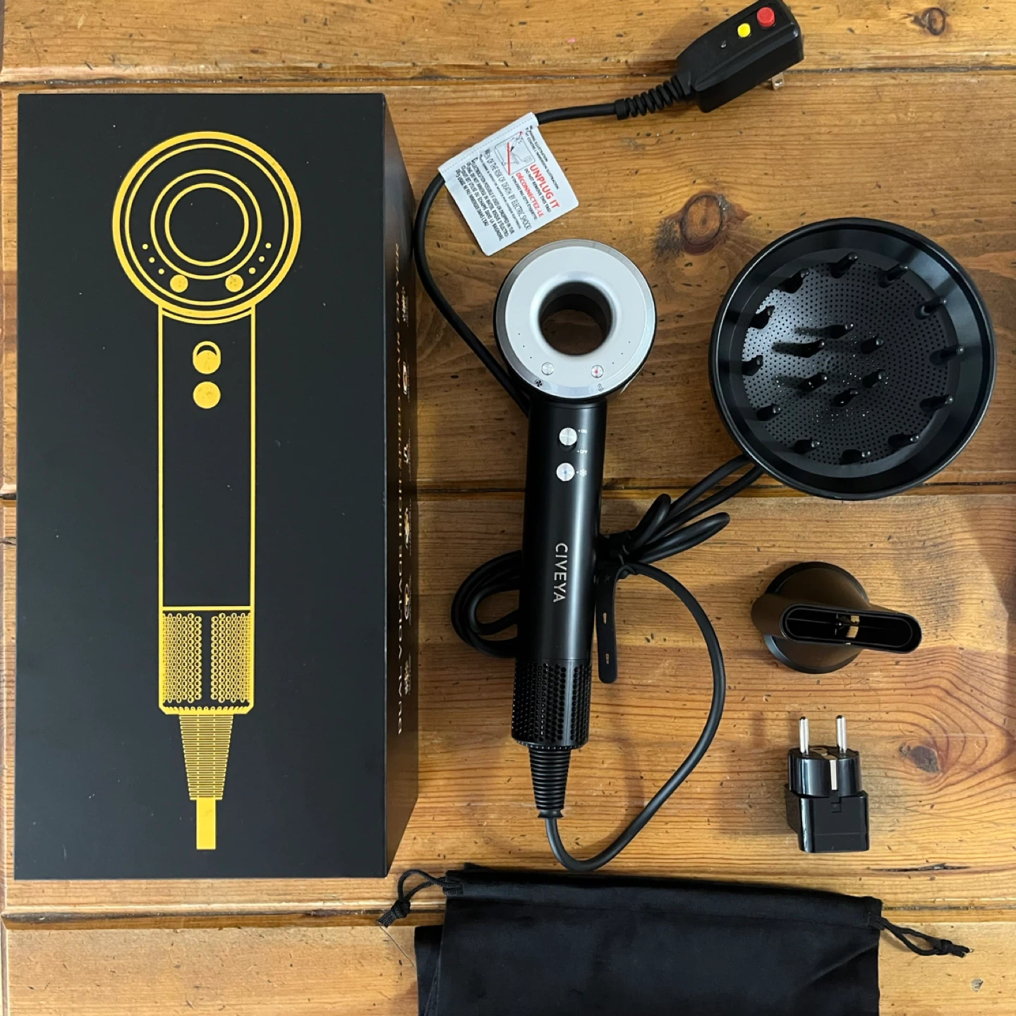 Ionic Hair Dryer (New In Box, Dual Voltage Travel )