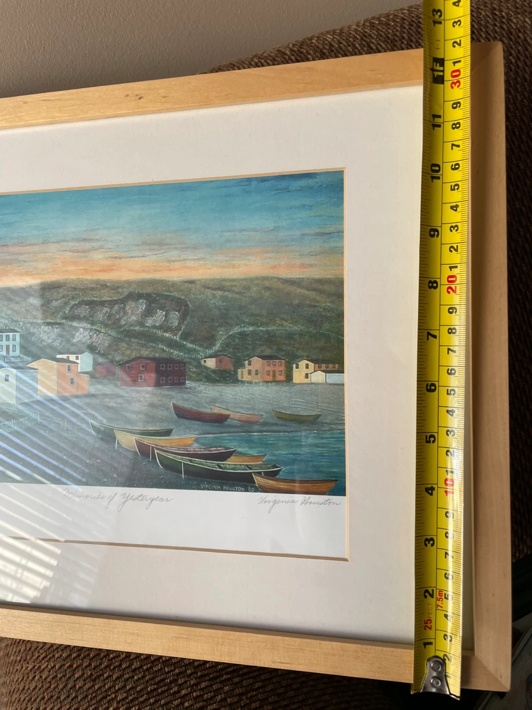 Framed Art Print "Memories of Yesteryear" by Virginia Houston - photo 3