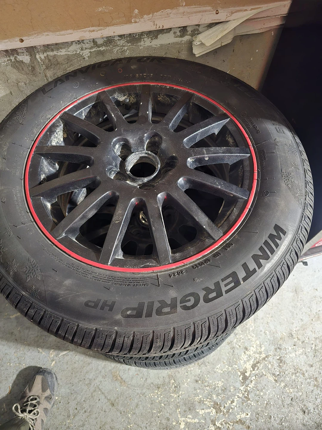 Wintergrip HP Tires with Rims- Set of 4 - photo 2