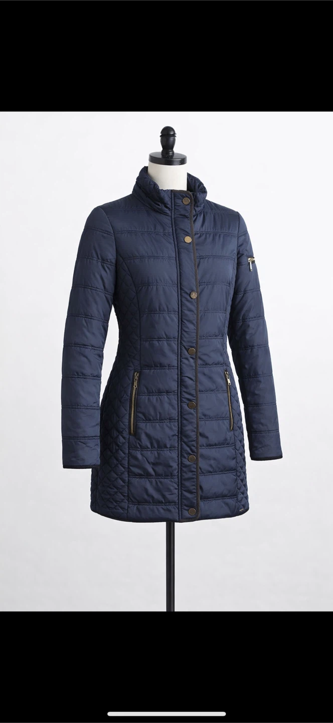 Lerros Quilted Navy JacketS/M - Size S