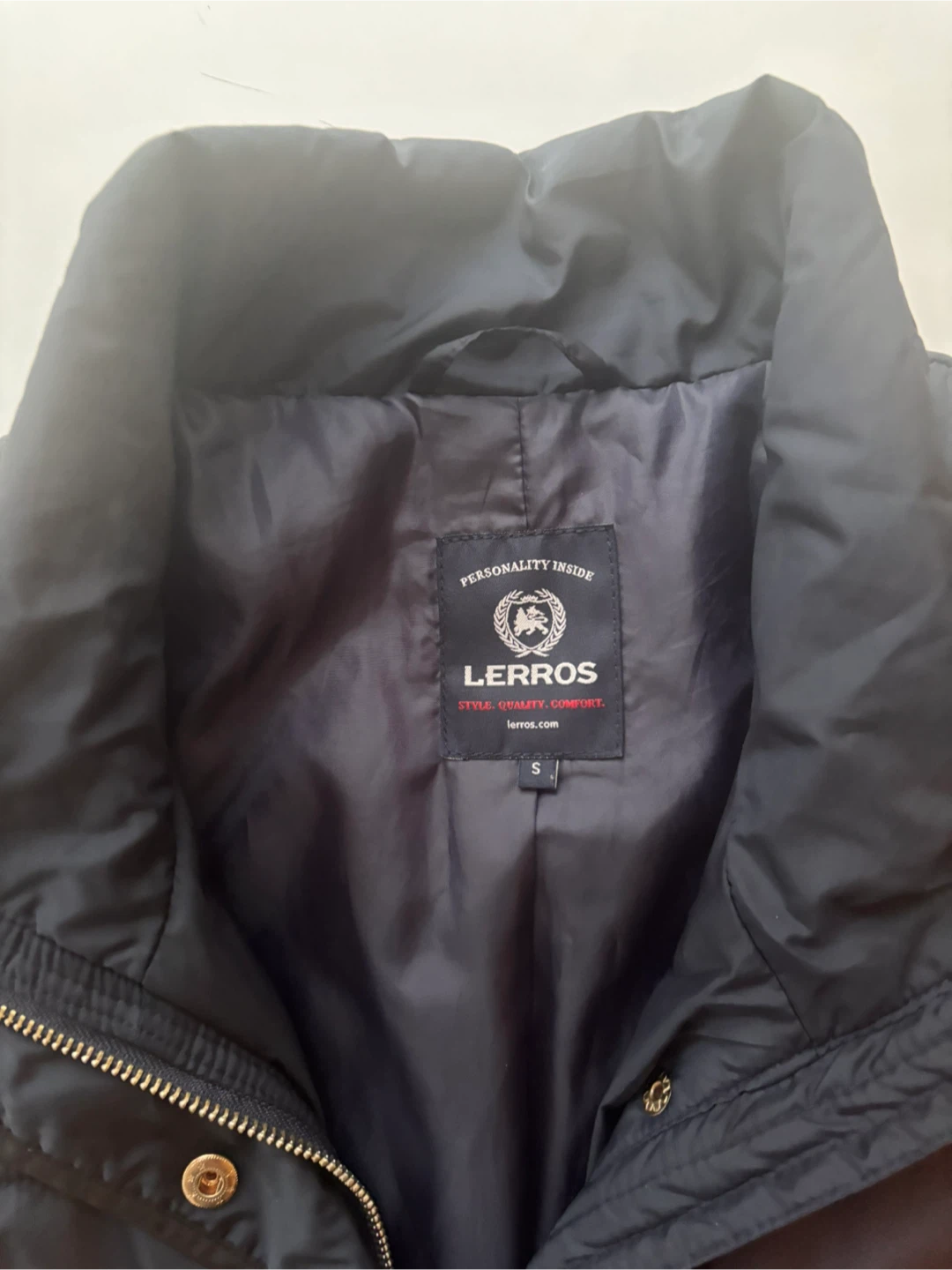 Lerros Quilted Navy JacketS/M - Size S - photo 3