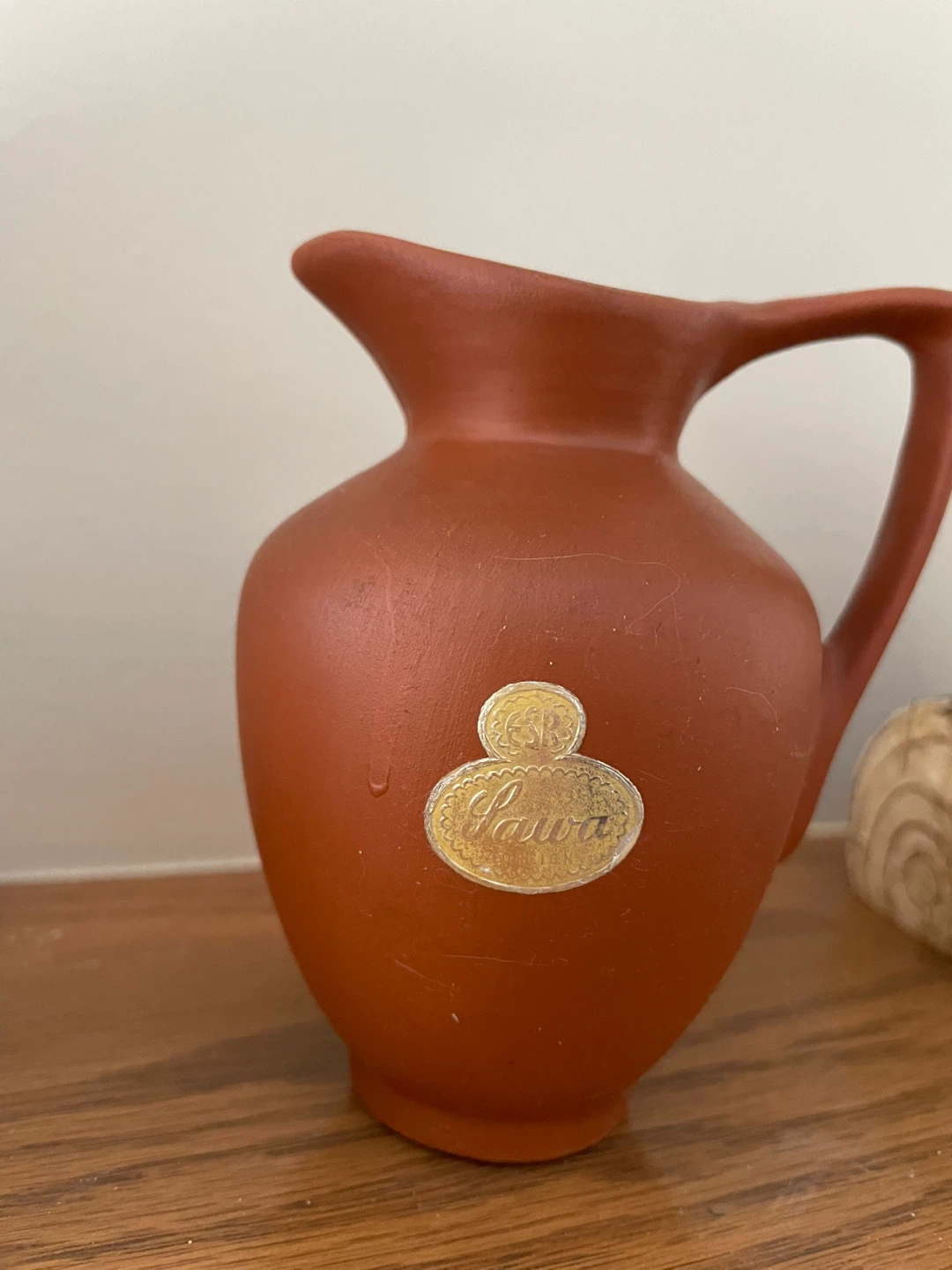 Lawa small terracotta pitcher