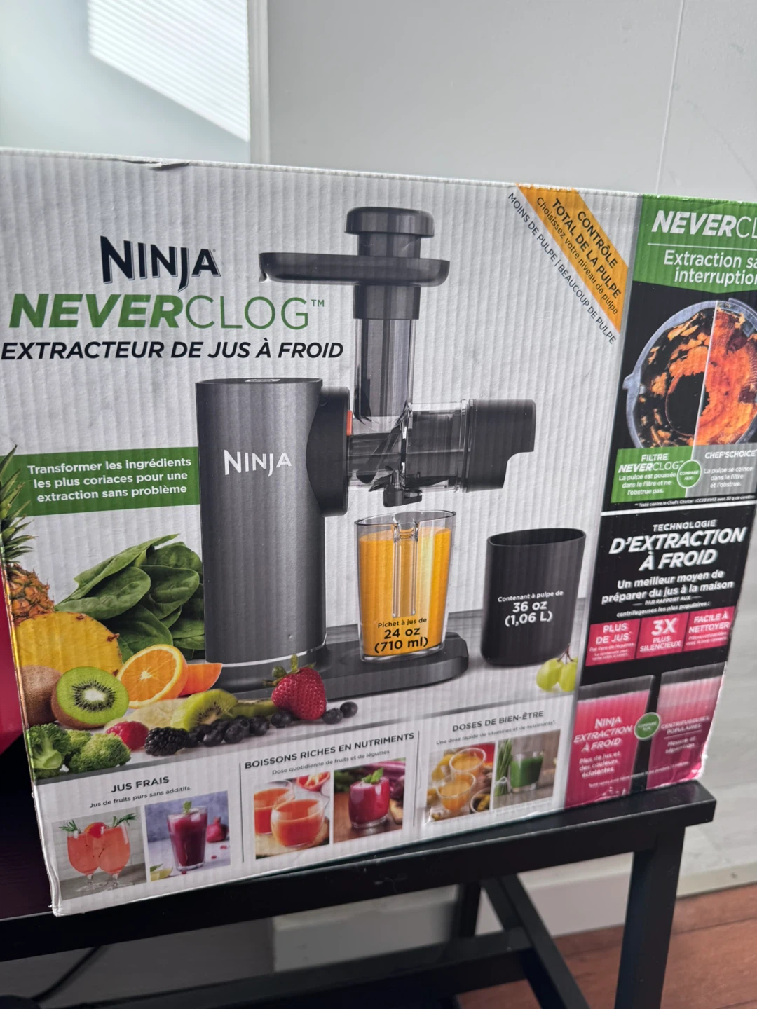 Ninja NeverClog Cold Press Juicer - photo 2