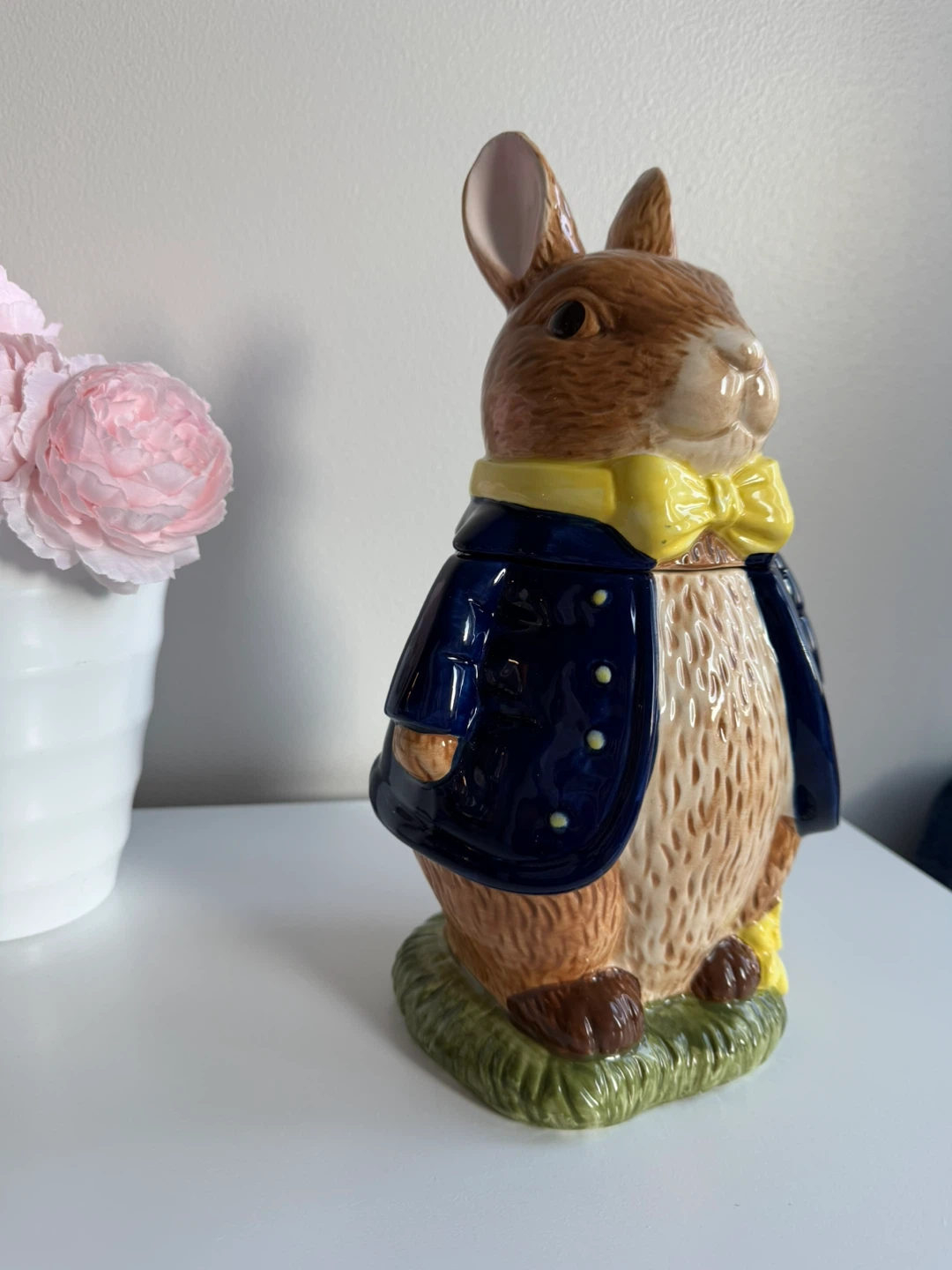Ceramic Bunny Cookie Jar - photo 3