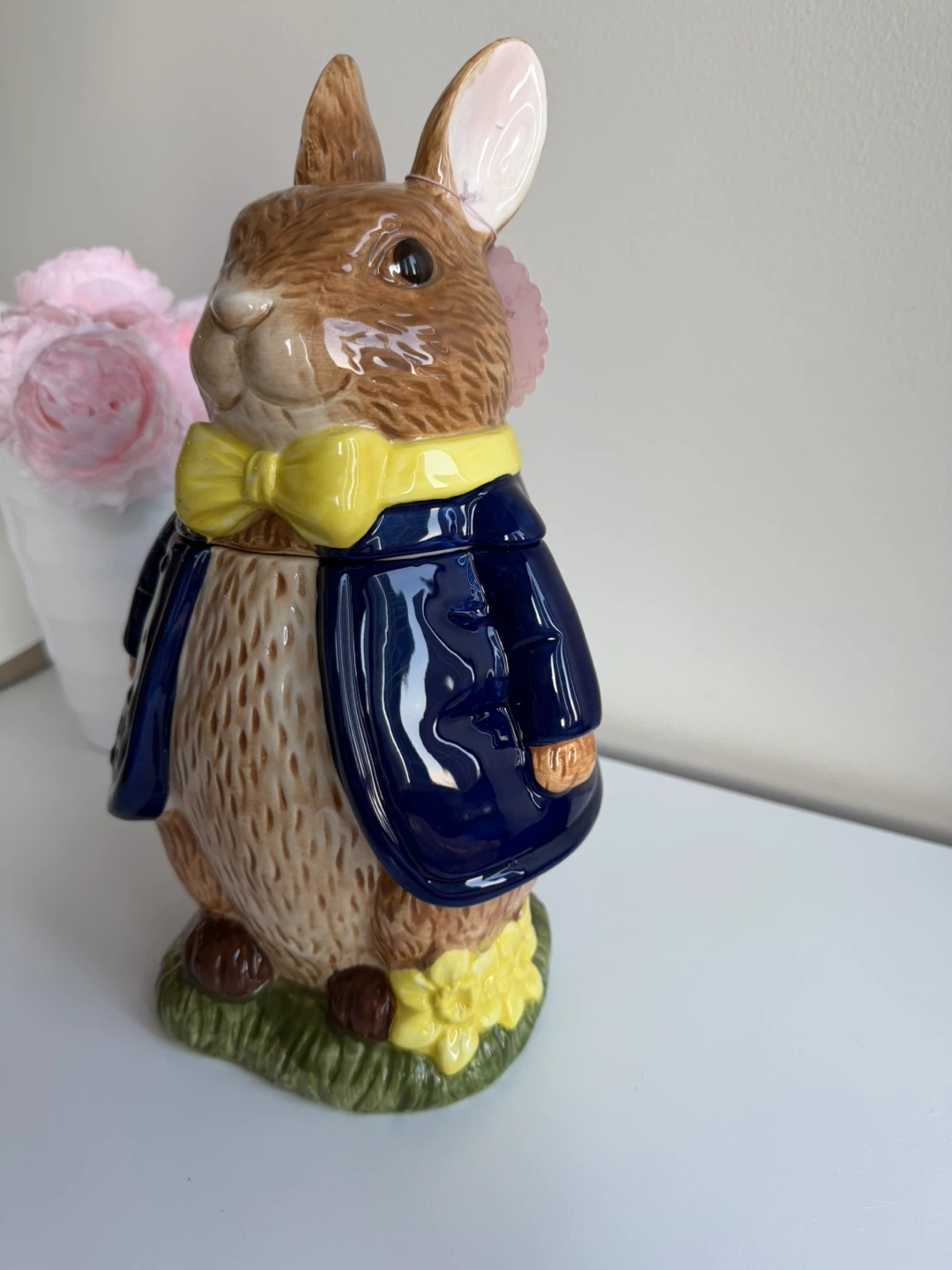 Ceramic Bunny Cookie Jar - photo 4