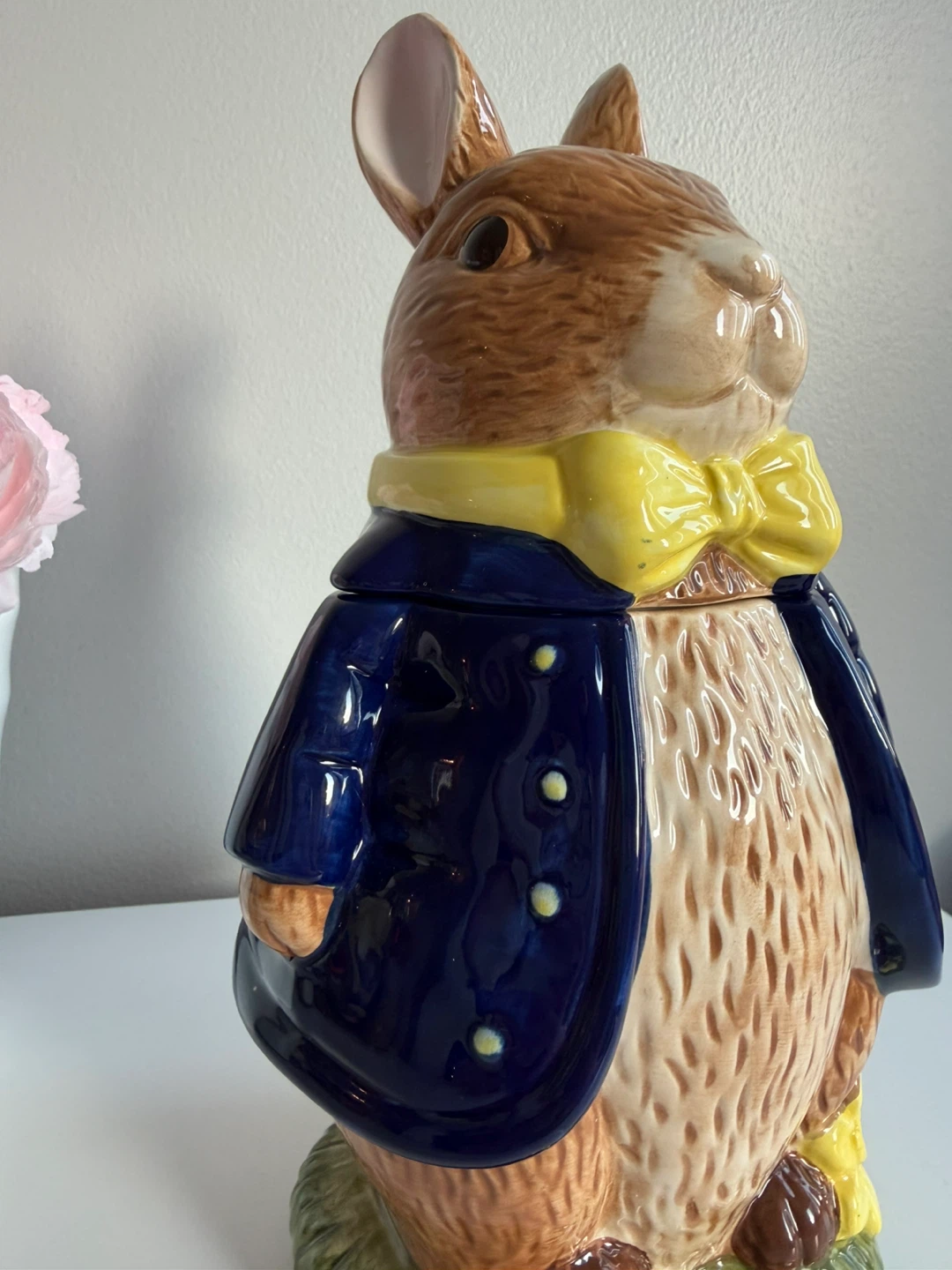 Ceramic Bunny Cookie Jar - photo 2